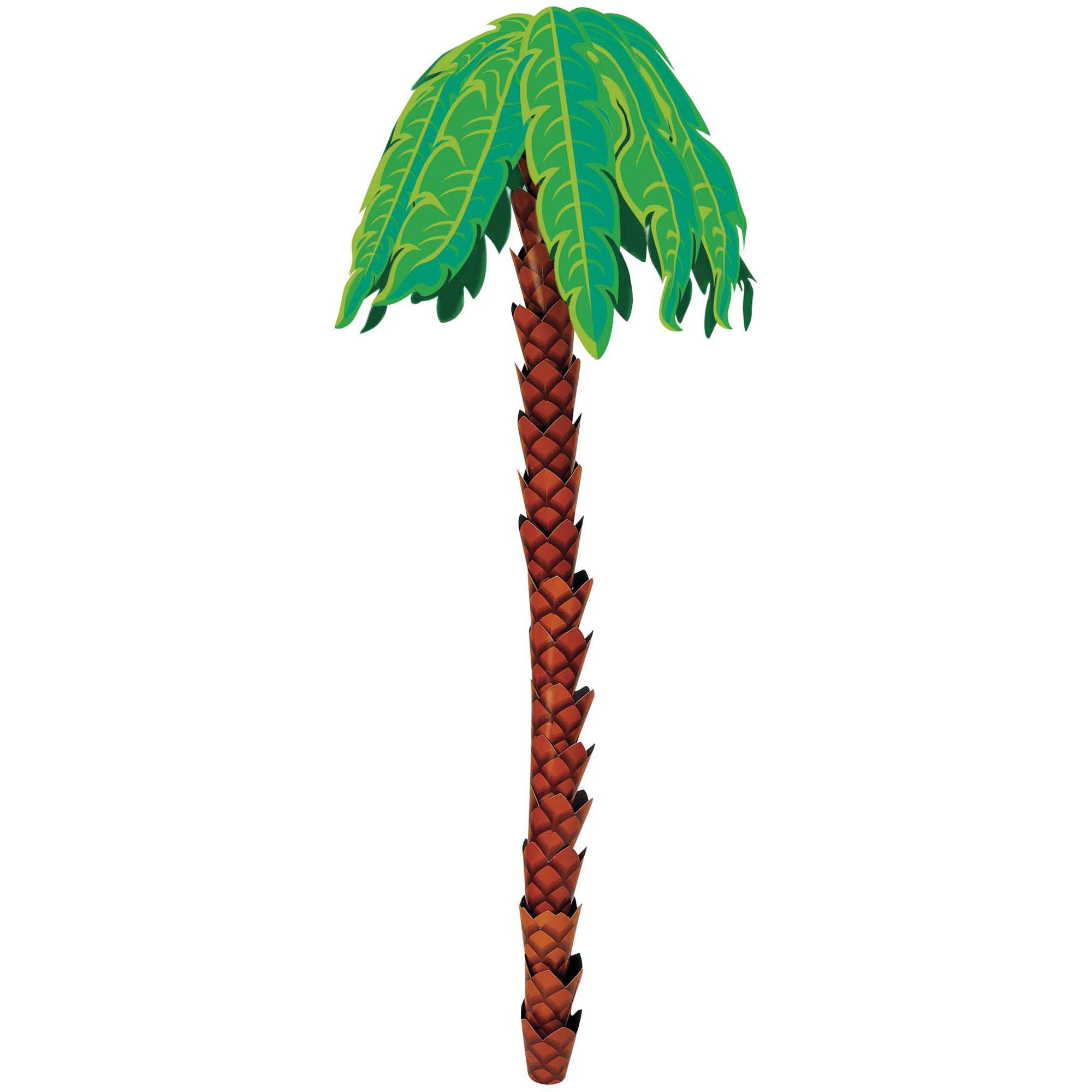 Palm Tree 3D Decoration Corrugated Paper  8ftx32in