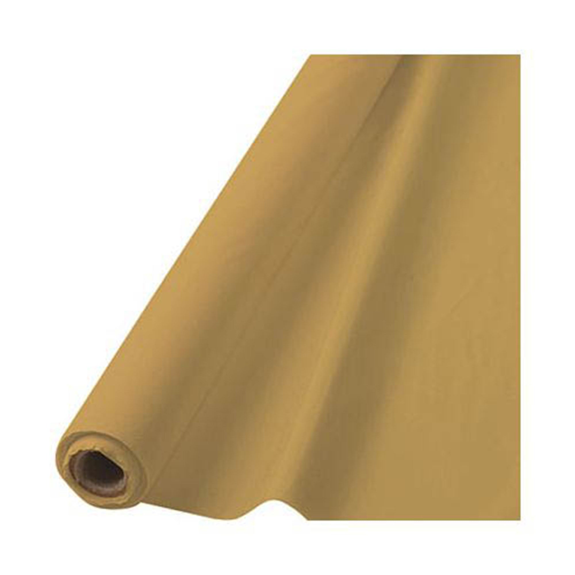 Plastic Table Roll  Gold  40inx100ft