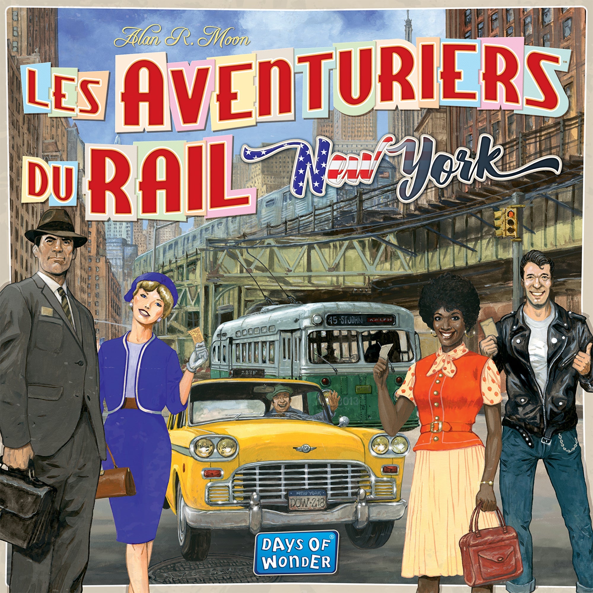 Les Aventuriers du Rail New-York - French Version 8+