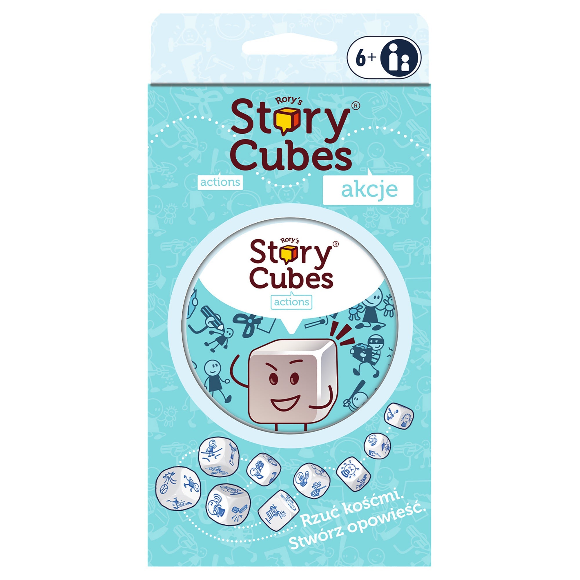 Rory Story Cubes Actions - Multilingual 6+