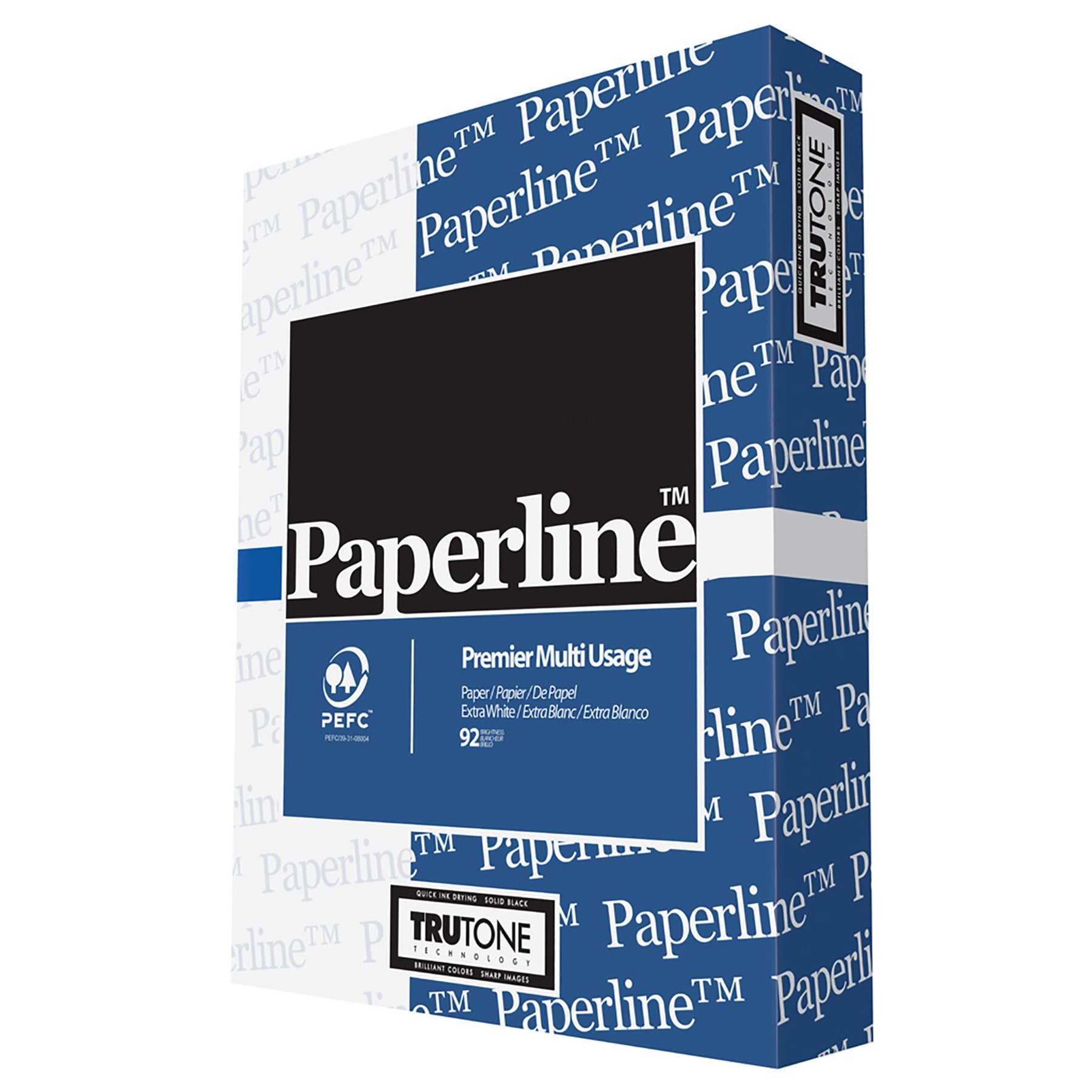 Paperline 500 Sheets Multipurpose Printer Paper White 8.5x11in