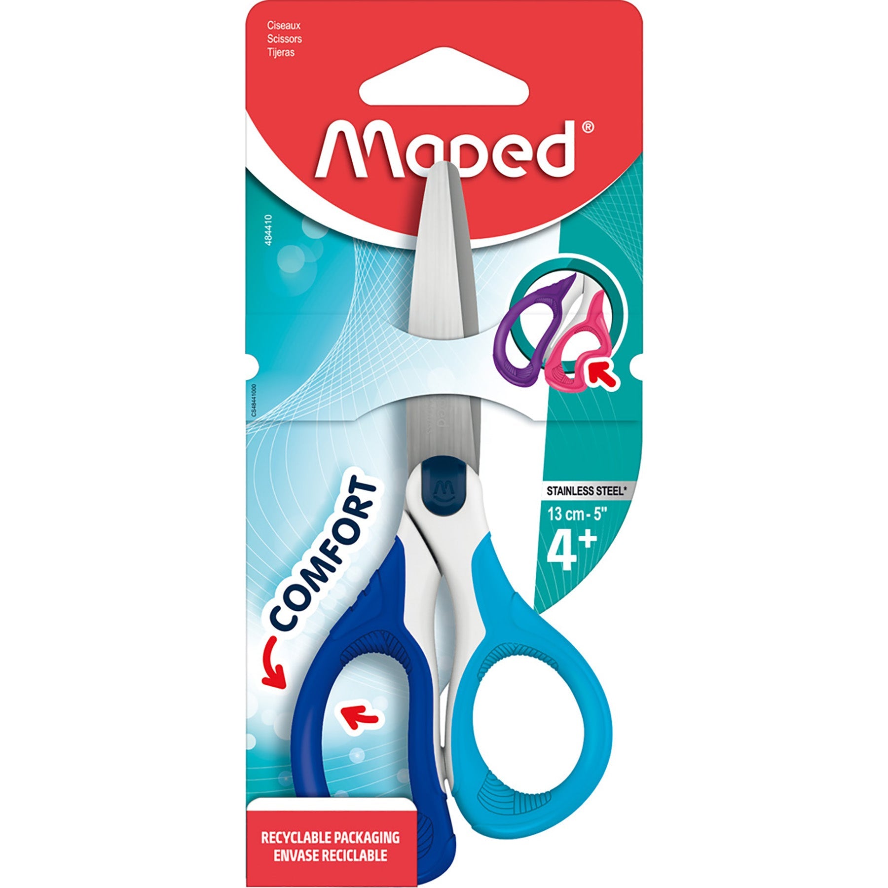 Maped Sensoft Scissors 5in