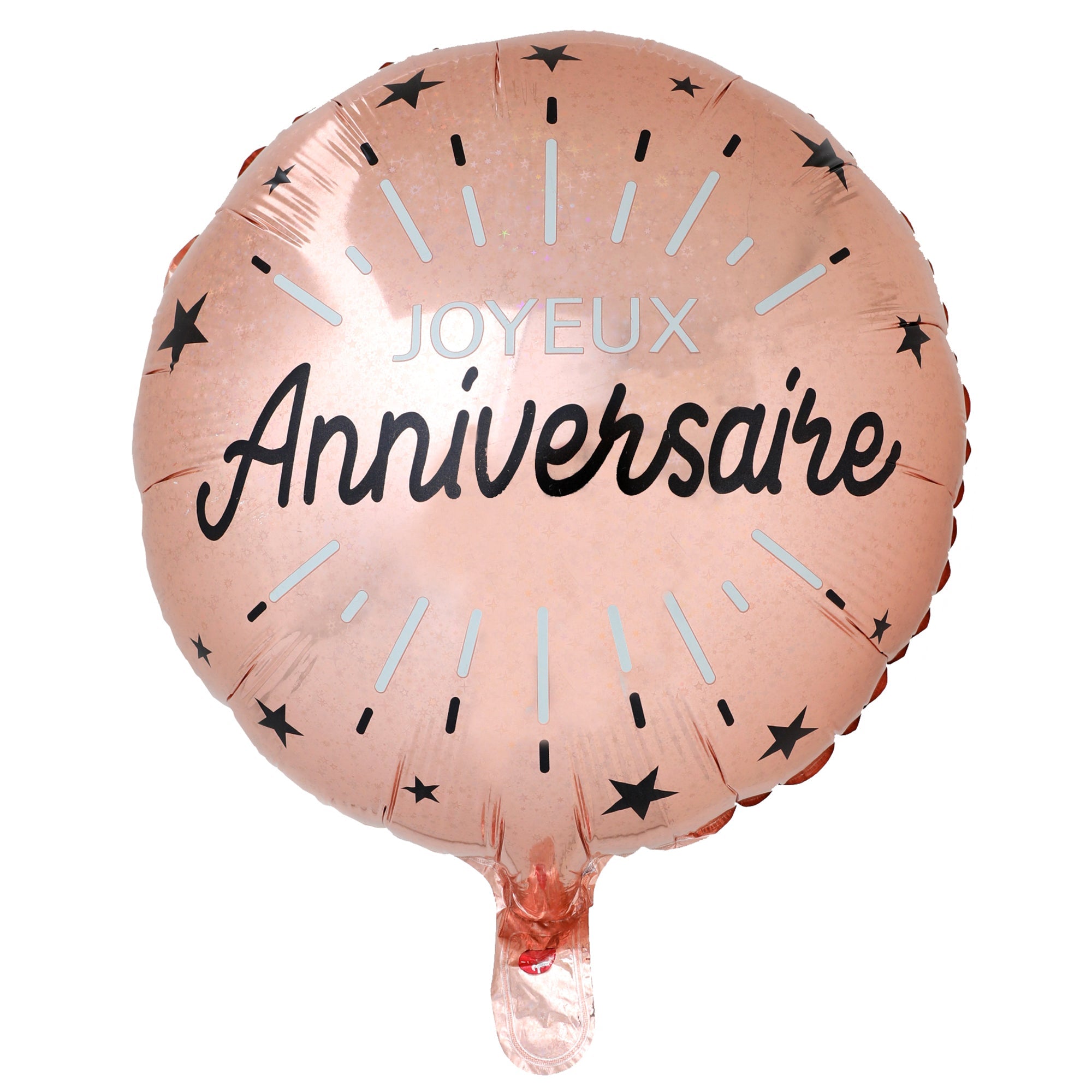 Sparkling Anniversary Foil Balloon Pink 18in