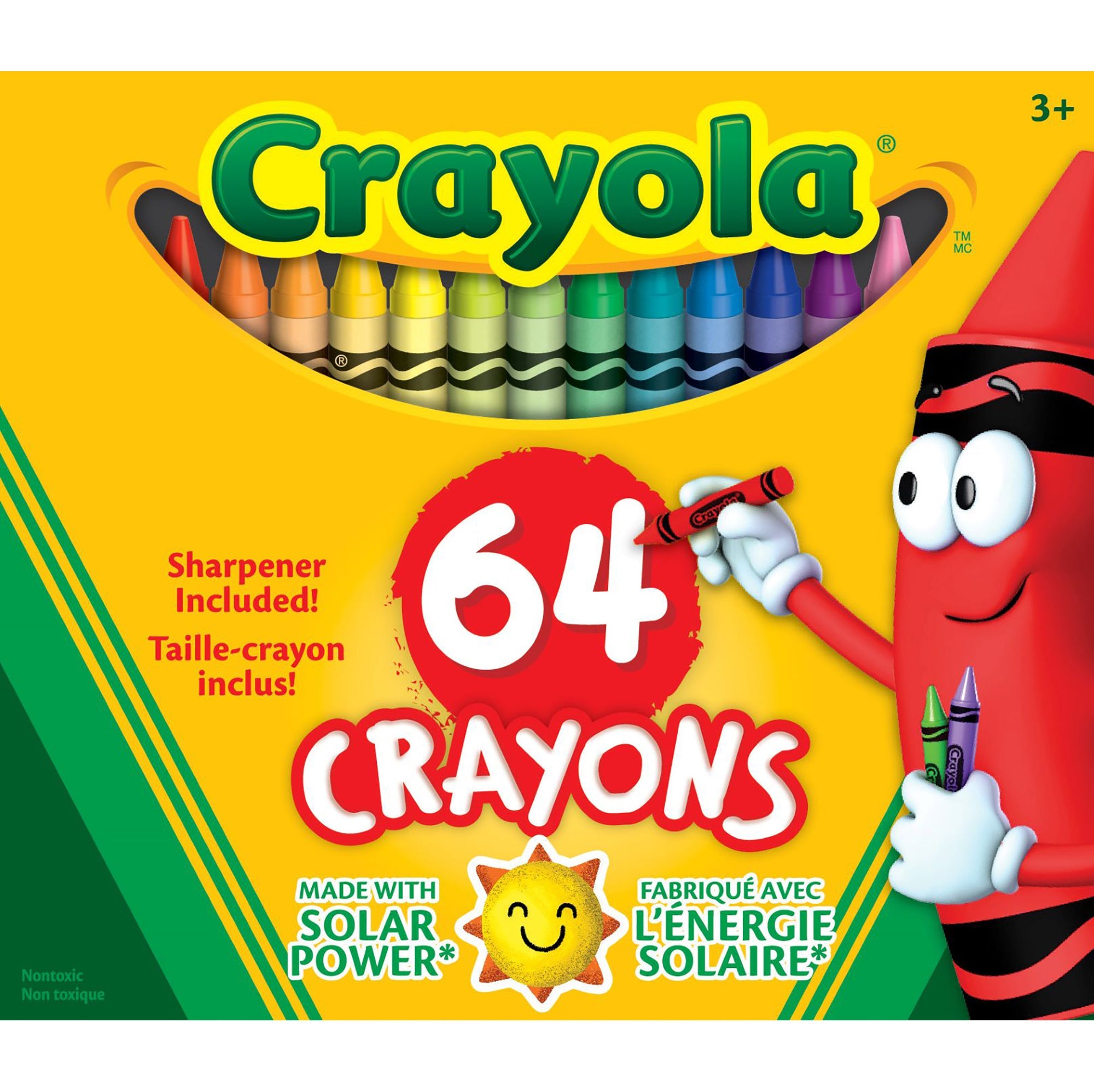 Crayola 64 Crayons - Non-toxic   