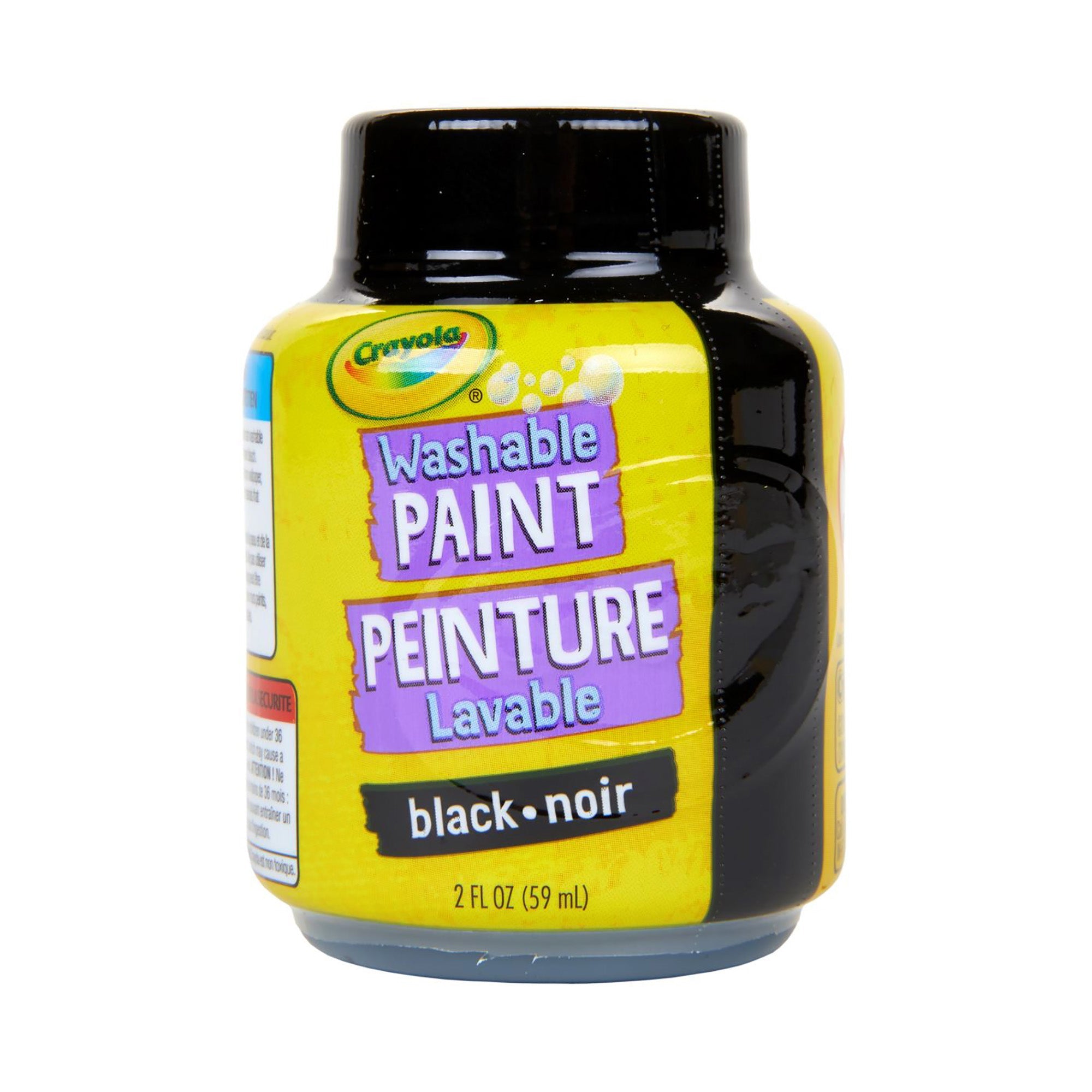 Crayola Washable Paint - Black 59ml