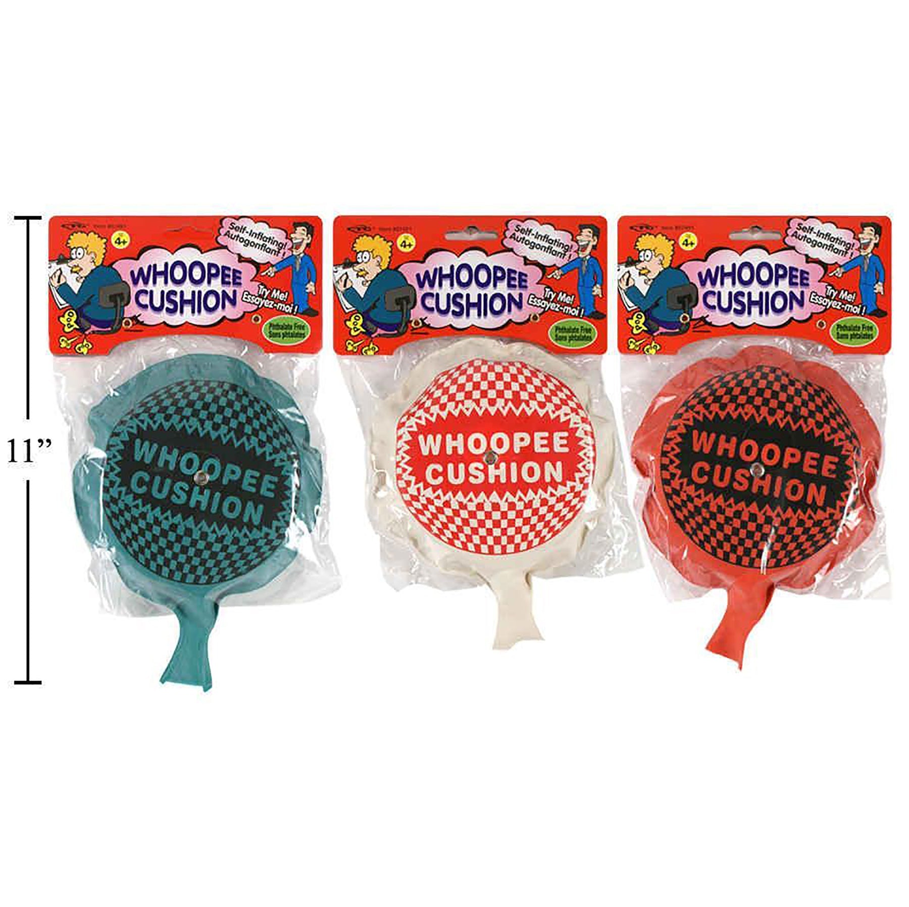 Self-inflate Whoopee Cushion 6.5in 