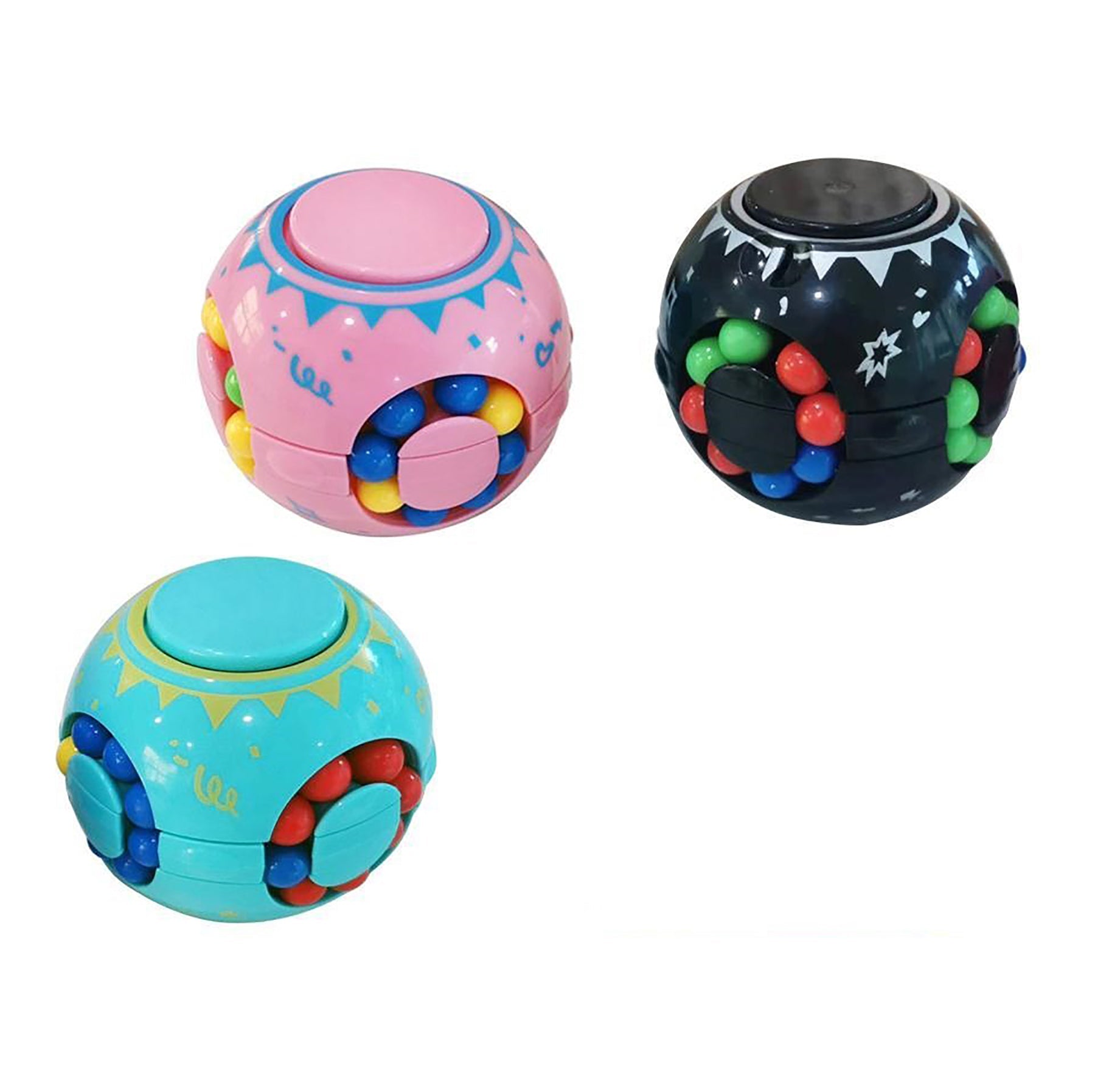 Puzzle Ball Spinner 3in 