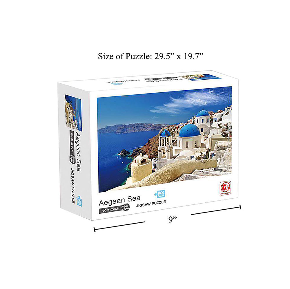 1000 Pieces Puzzle Aegean Sea 29.5X19.7 in