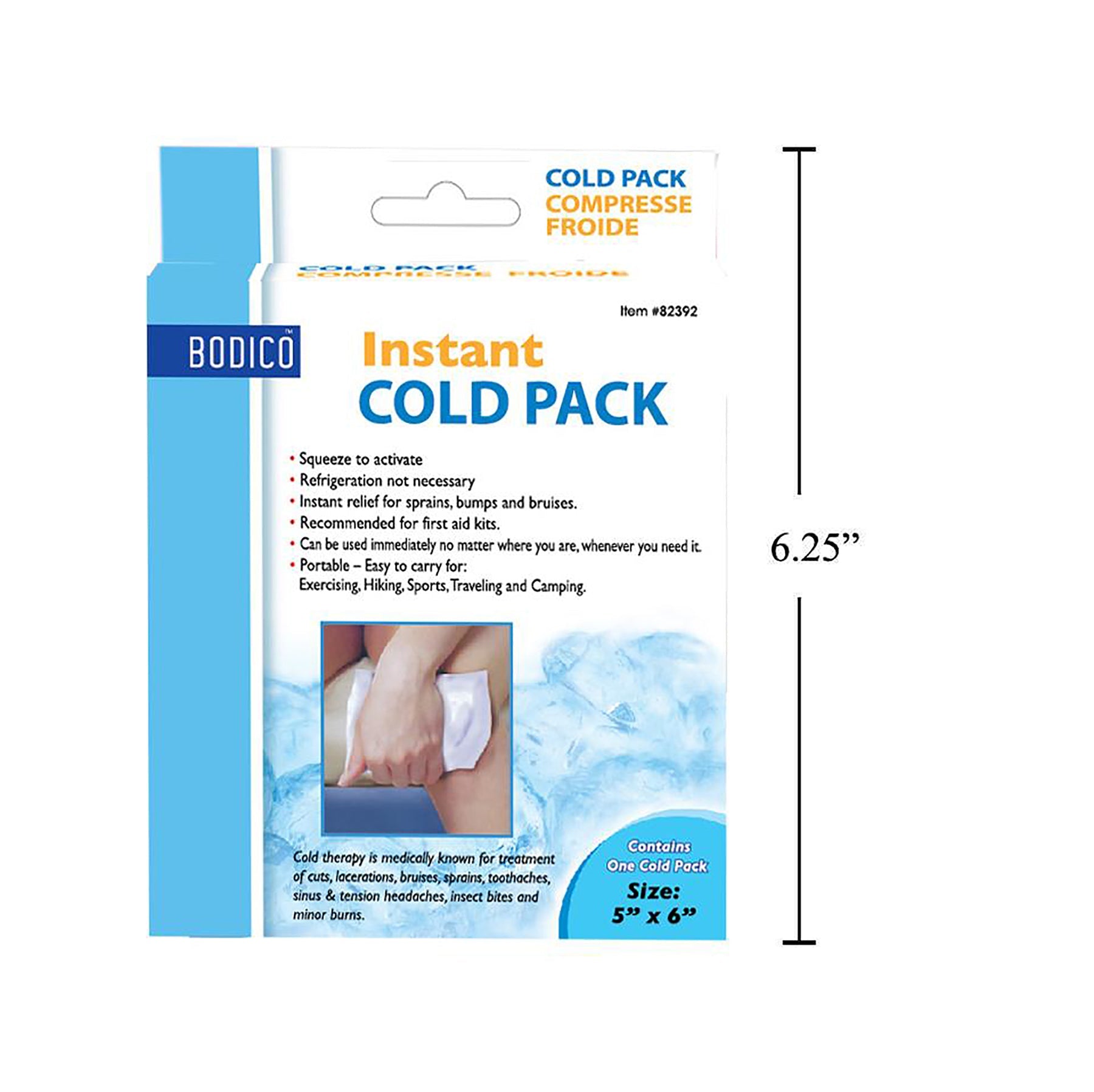 Bodico Instant Cold Pack 5x6in