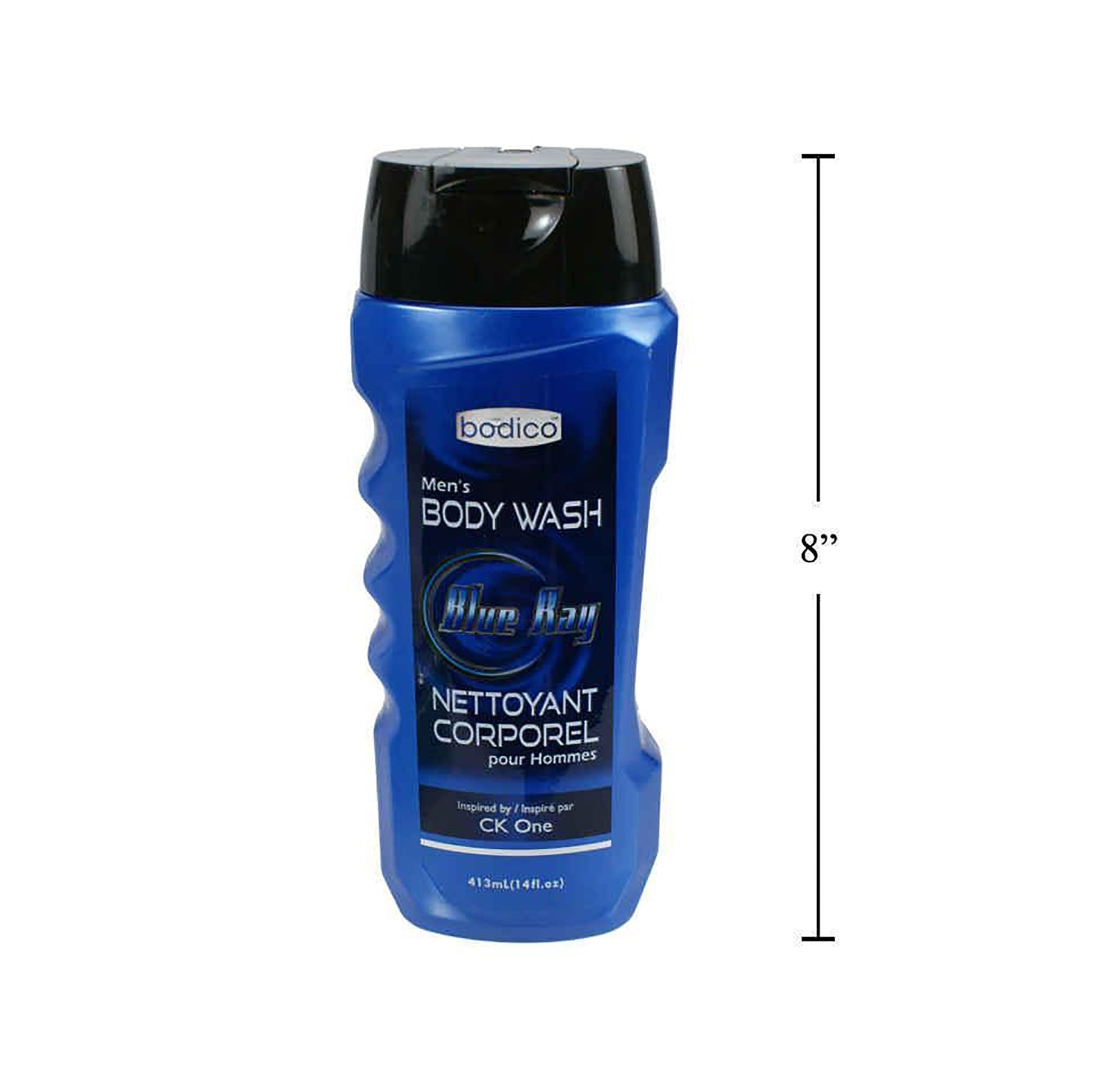 Bodico For Men Body Wash Blue Ray 14oz