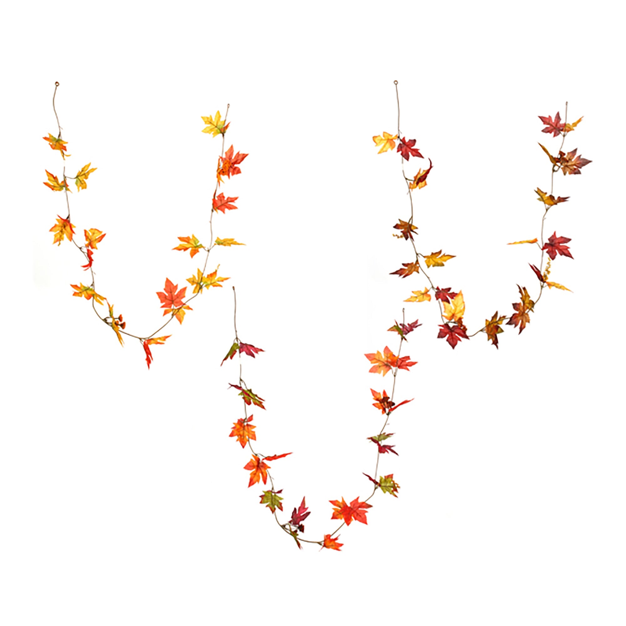 Maple Leaf Garland 5in