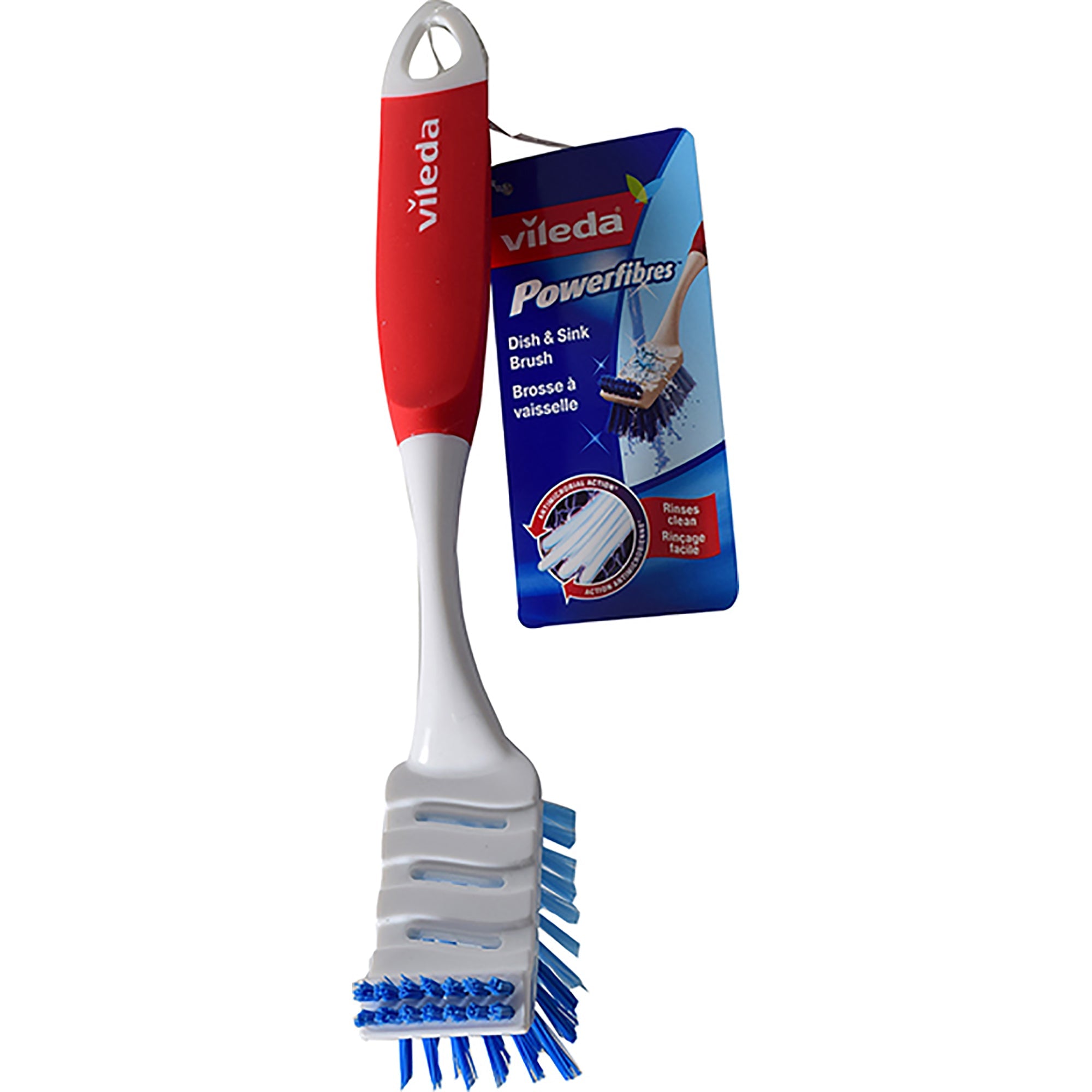 Vileda Dish and Sink Brush 10.75in - Head 3x2in 