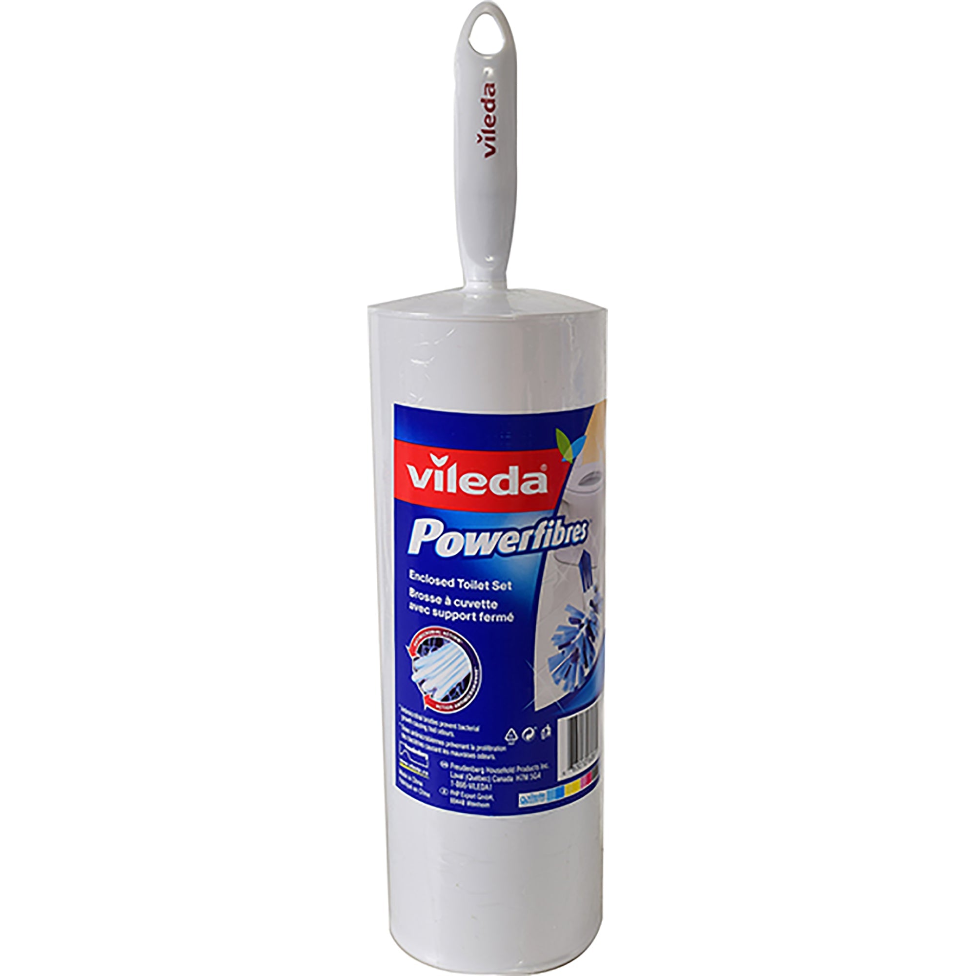 Vileda Toilet Set - Enclosed with Rim Cleaner 15.5in