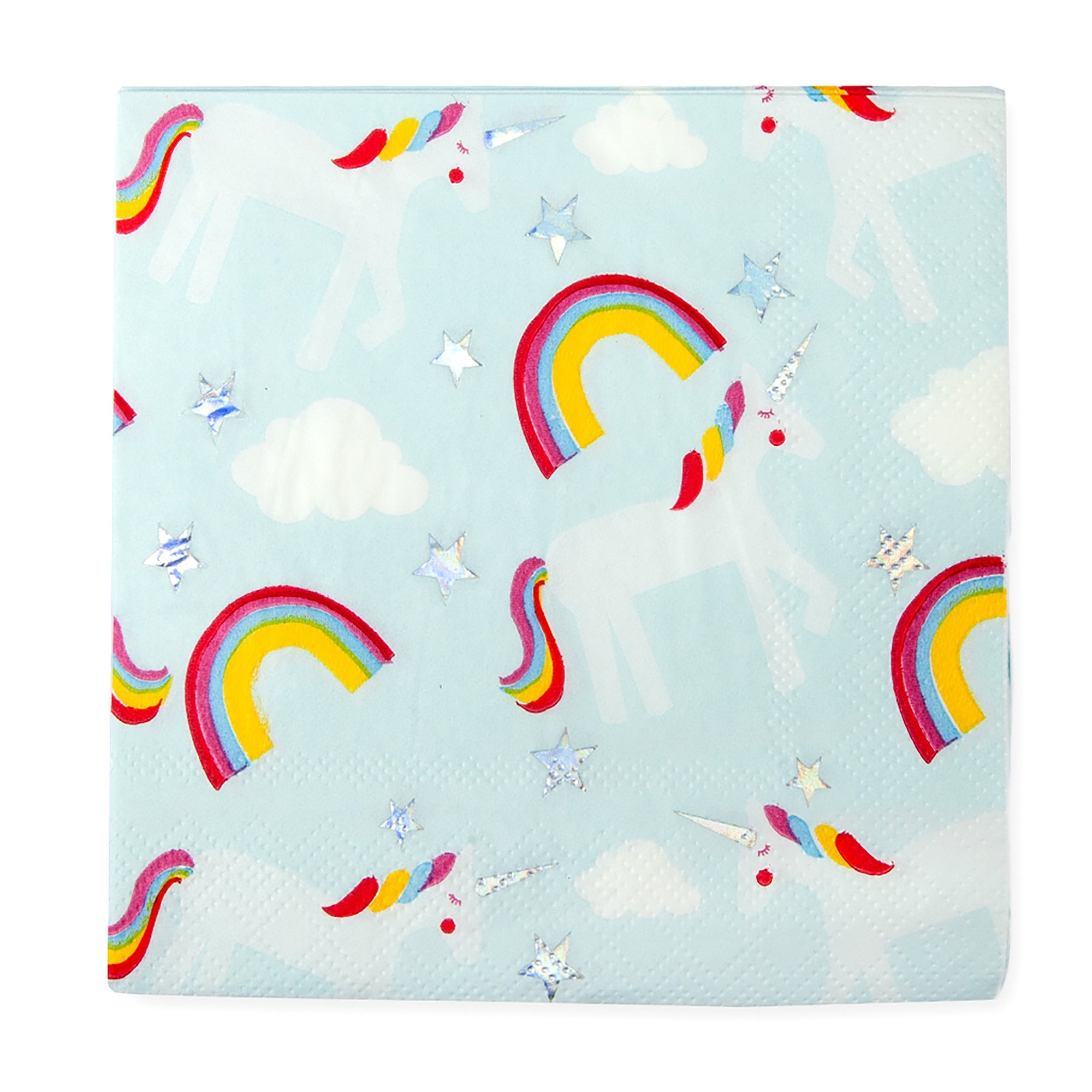 Unicorn 20 Beverage Napkins 5in