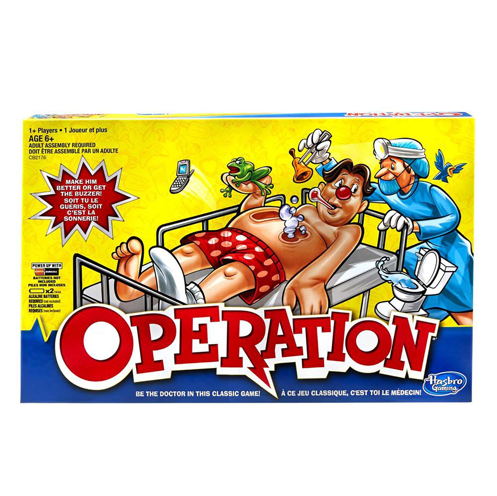 Game Operation Classic New Edition - Hasbro Boardgame - Dollar Max Depot