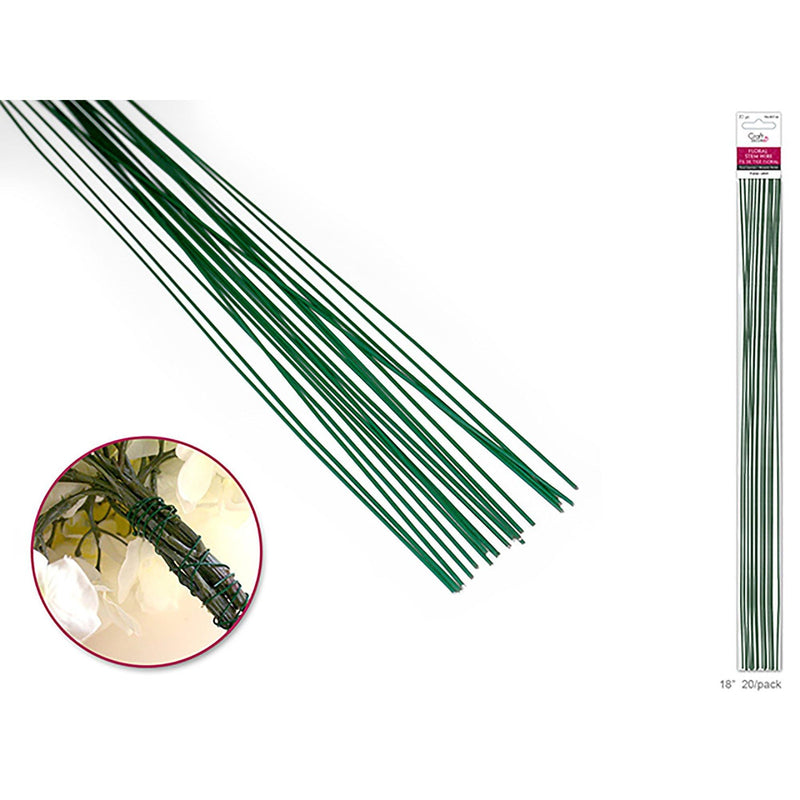 Precut 14inch Length Floral Iron Wire for Florist Arrangements 18 Gauge  Green Color Floral Wire Stems Floristic Tape Wire Floral Flower Stem Wire -  China Floral Flower Stem Wire and Floral Stem Wire price