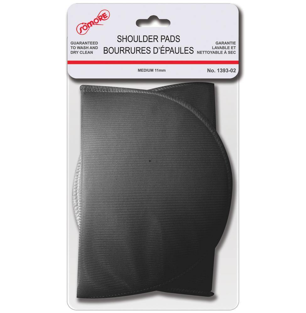 Shoulder Pads-Medium 11Mm Black - Dollar Max Depot