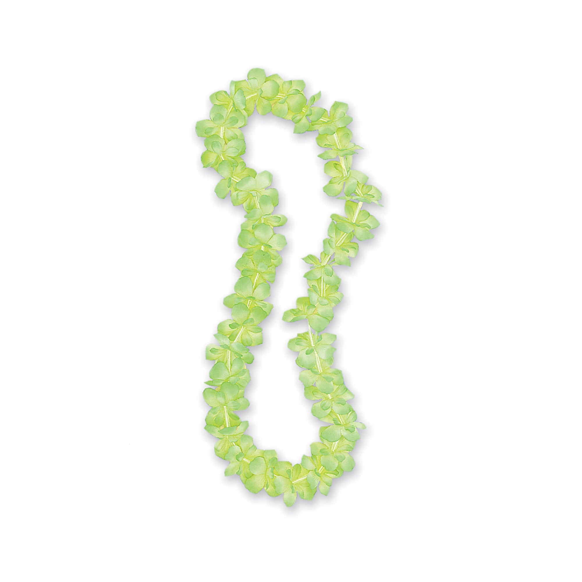 Lime Green Flower Lei 40in