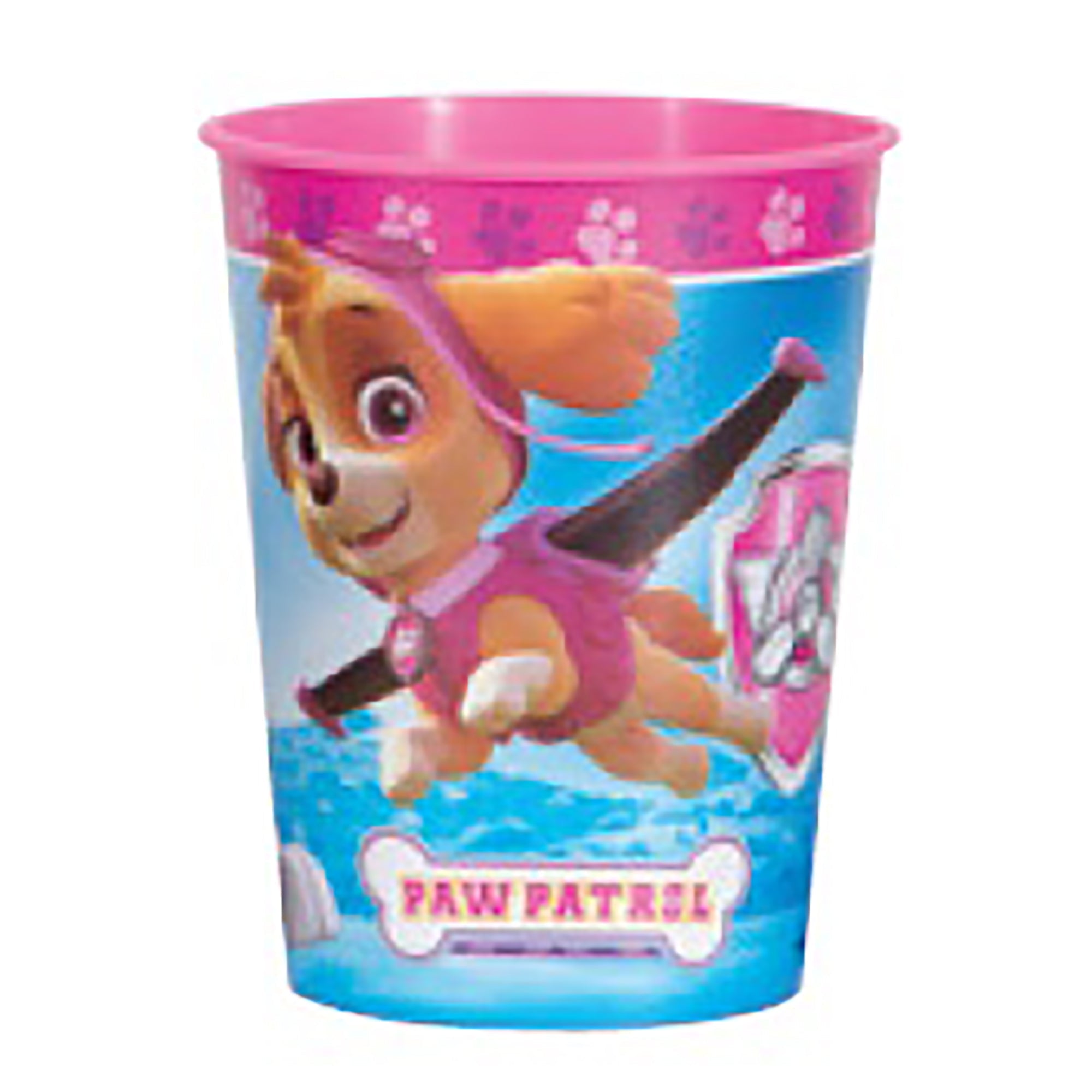 Paw Patrol Pink Plastic Cup 16oz