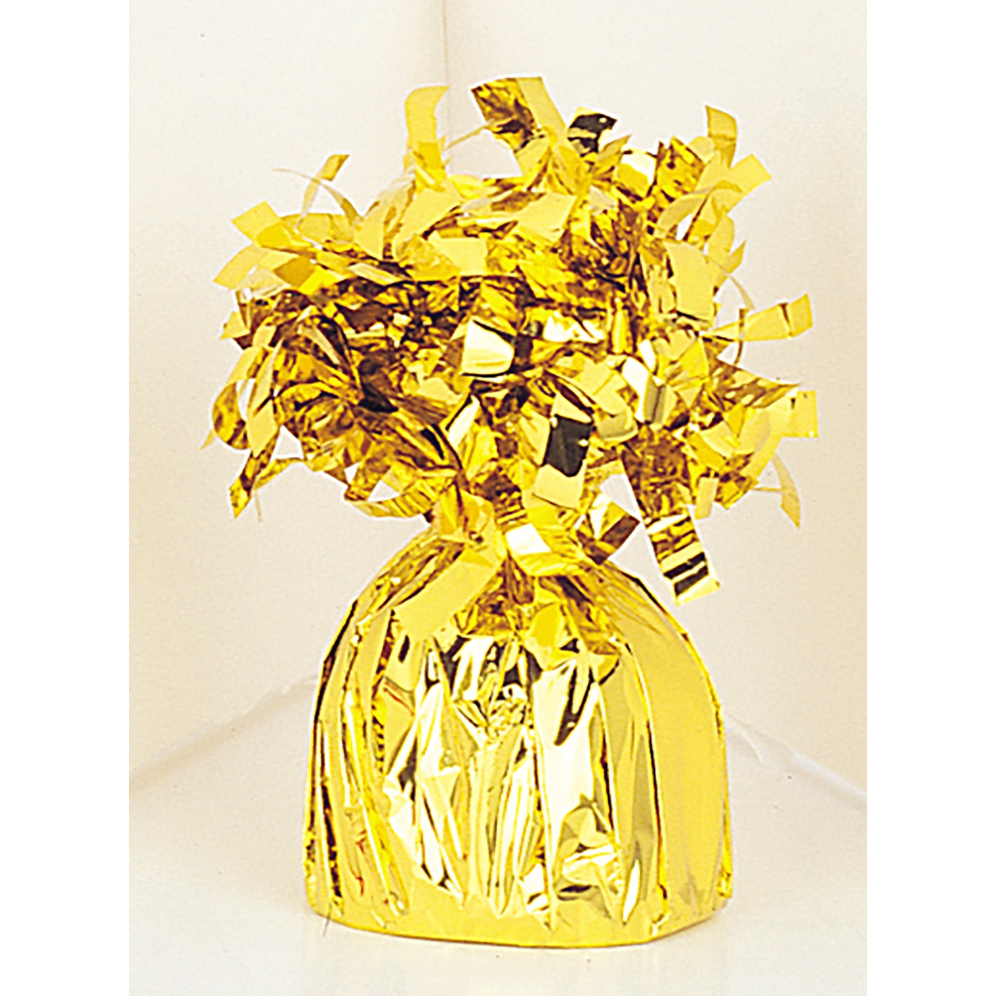 Foil Balloon Weight Gold 4.5x2.25in