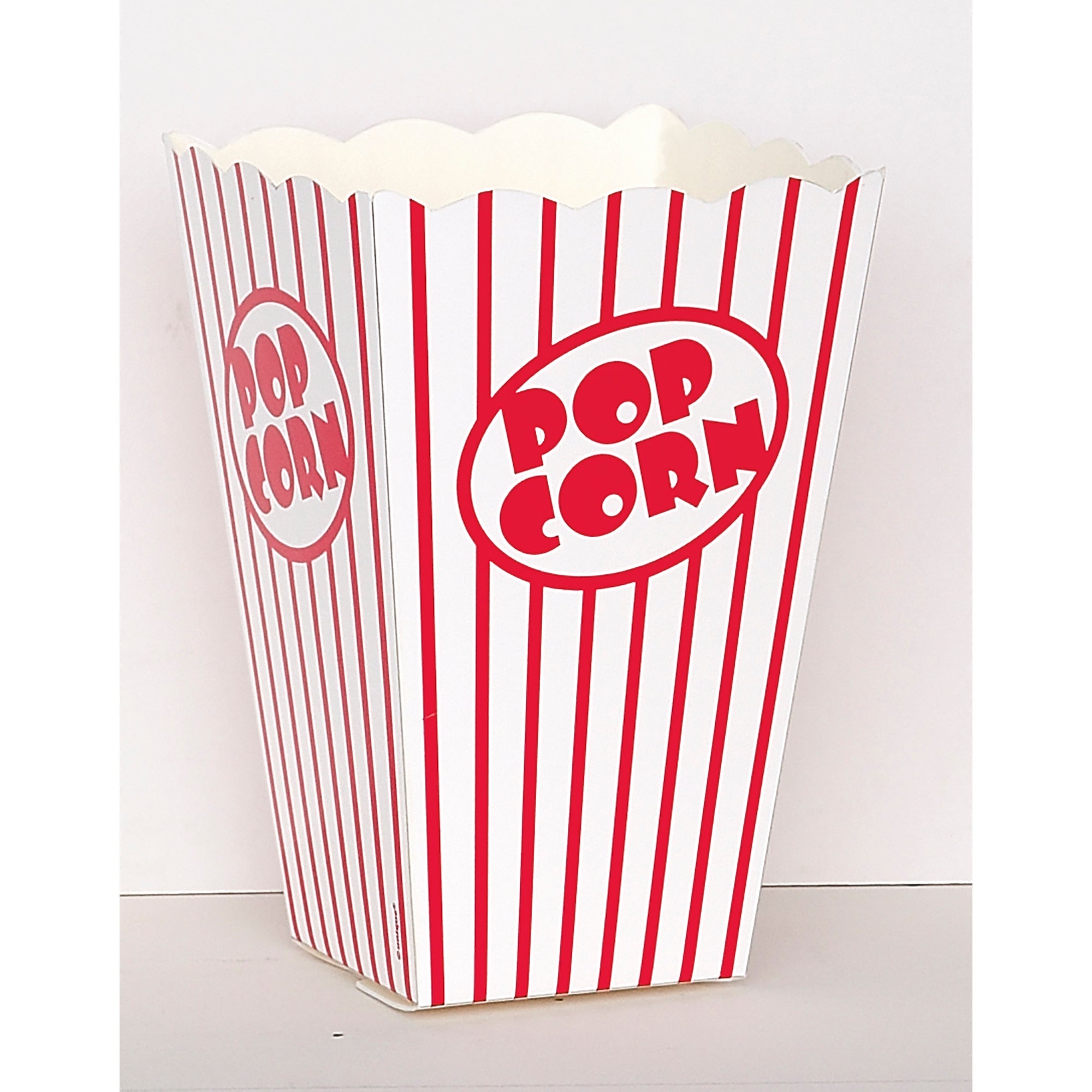 10 Popcorn Boxes 6.25Hx4Wx4D in