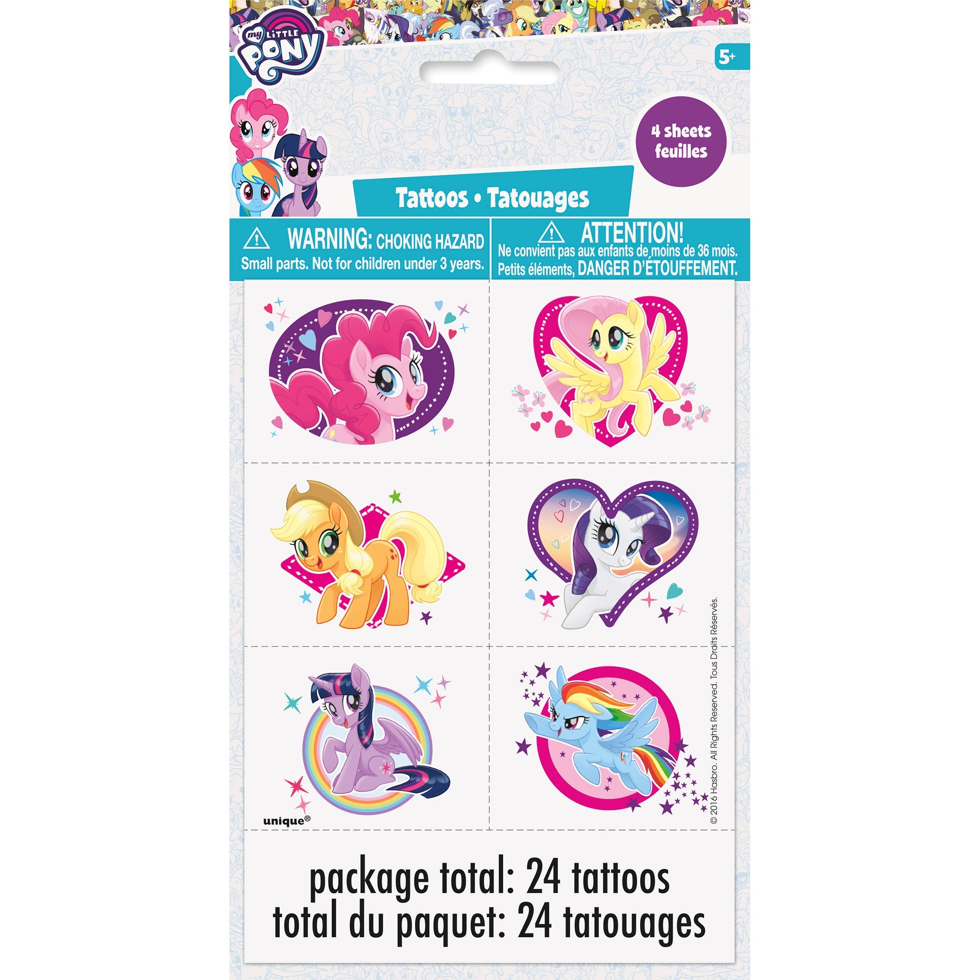 My Little Pony 24 Tattoos