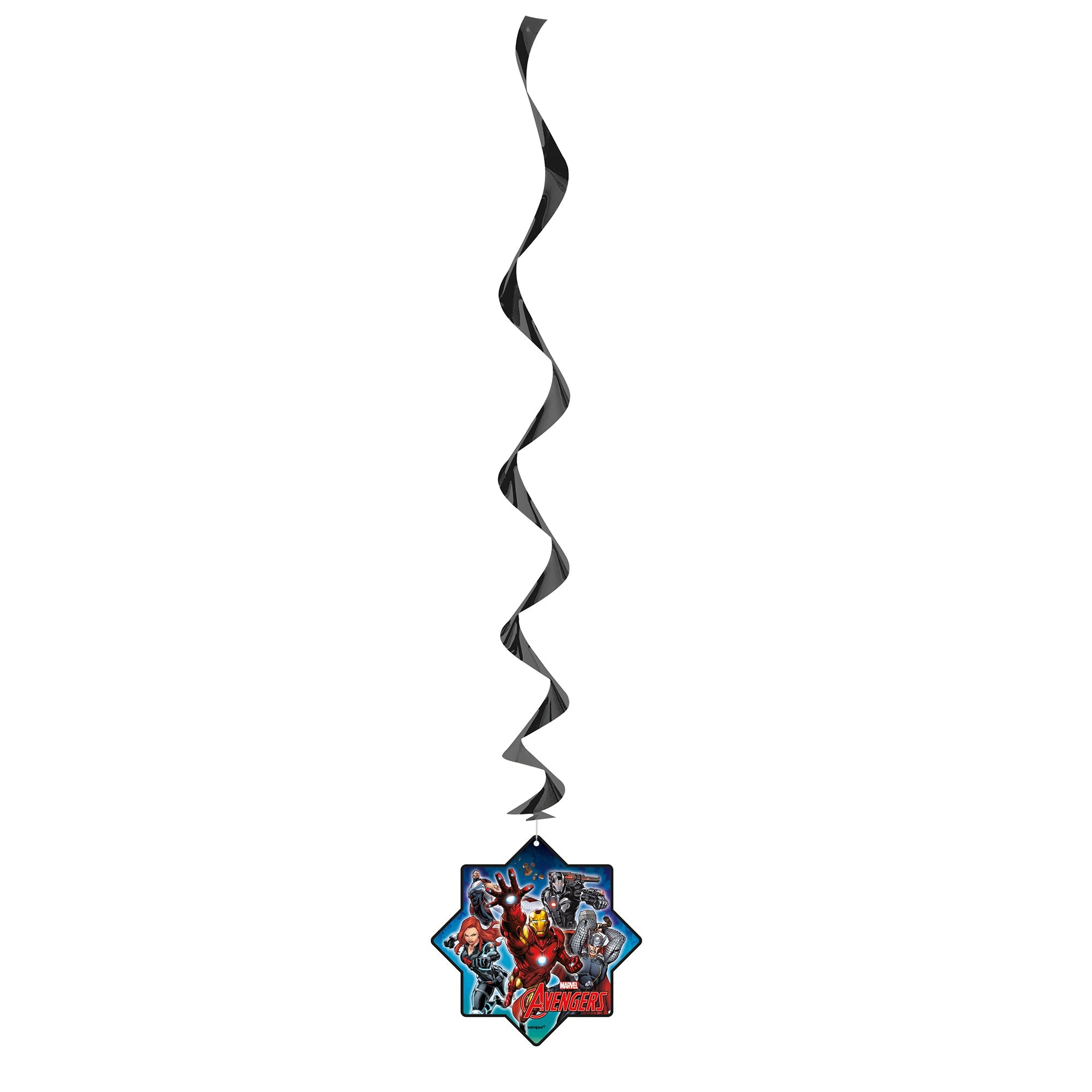 Avengers 3 Hanging Swirl Decorations 26in