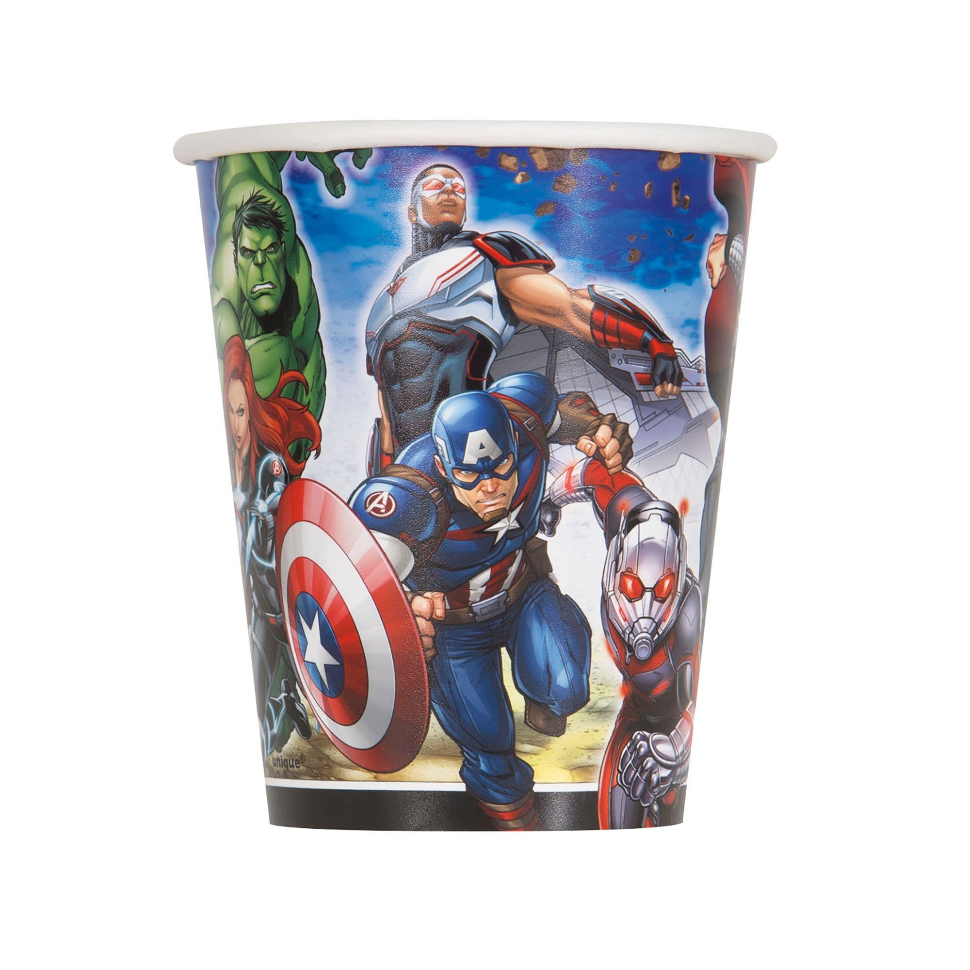 Avengers 8 Paper Cups 9oz