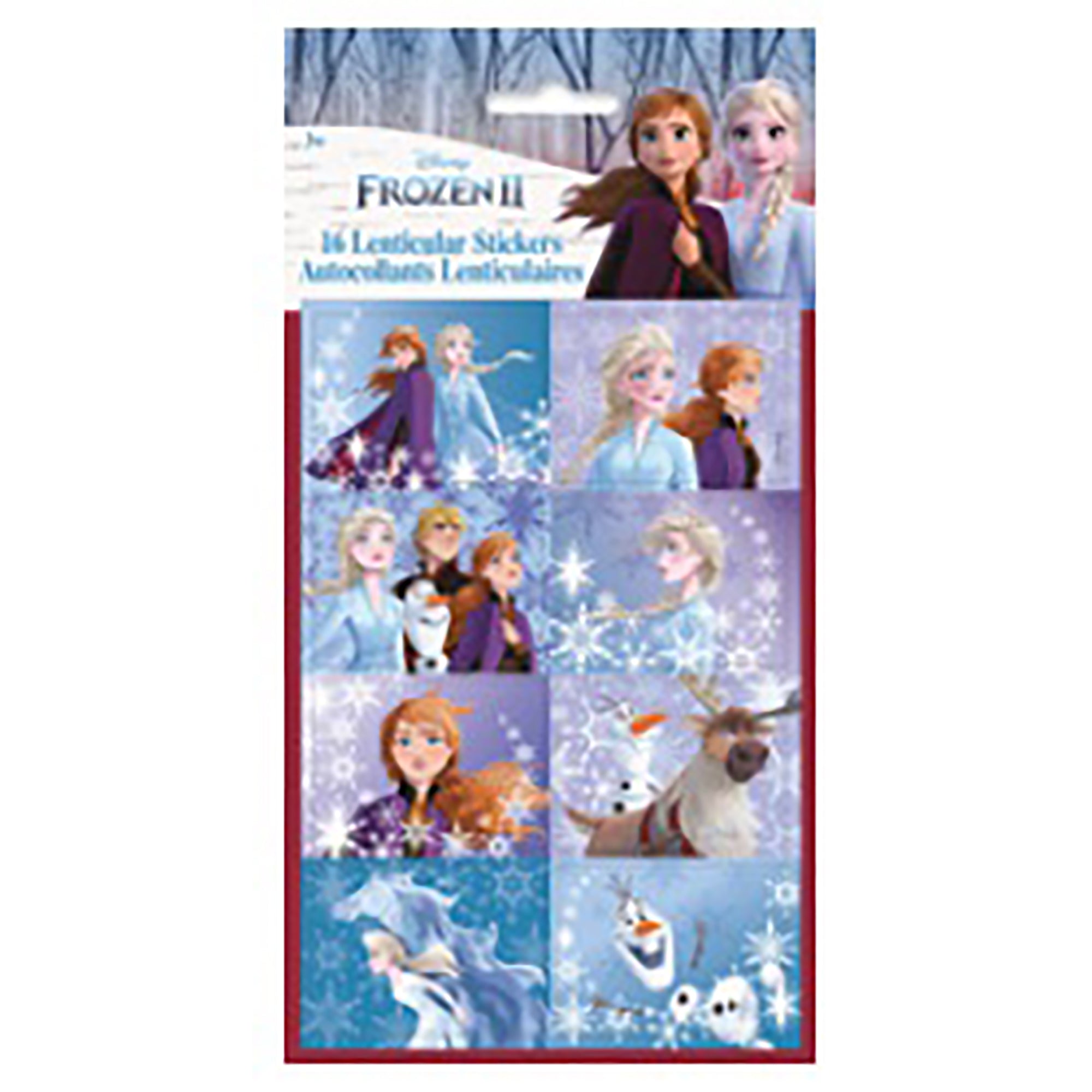 Frozen 2 16 Lenticular Stickers 