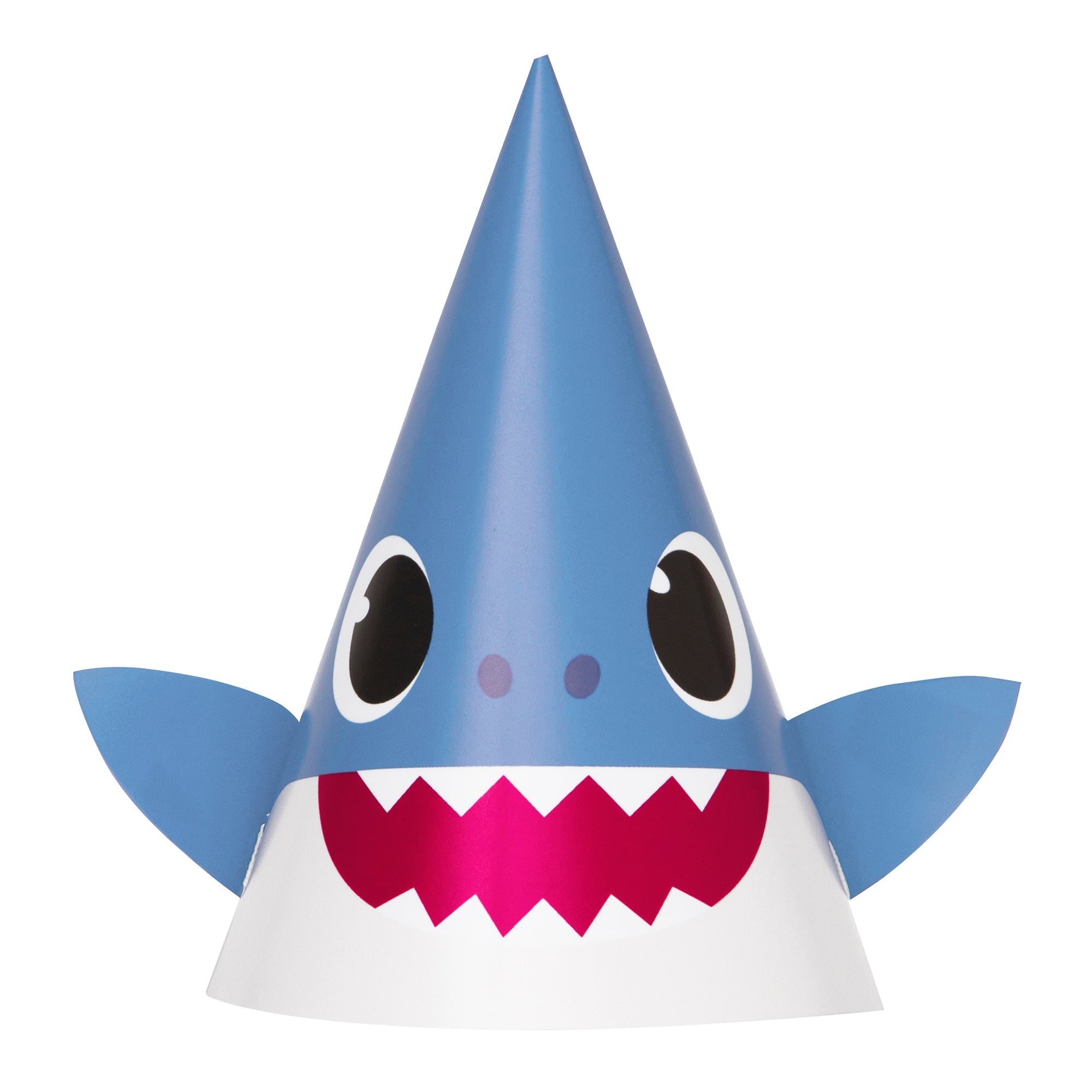 Baby Shark 8 Party Hats 