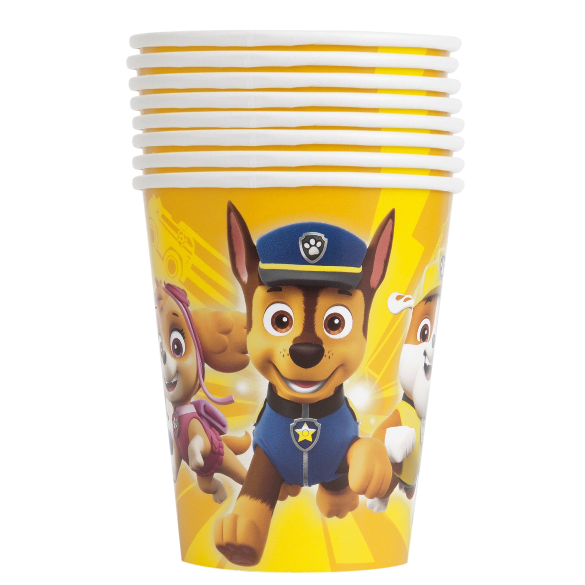 Paw Patrol 8 Paper Cups 9oz