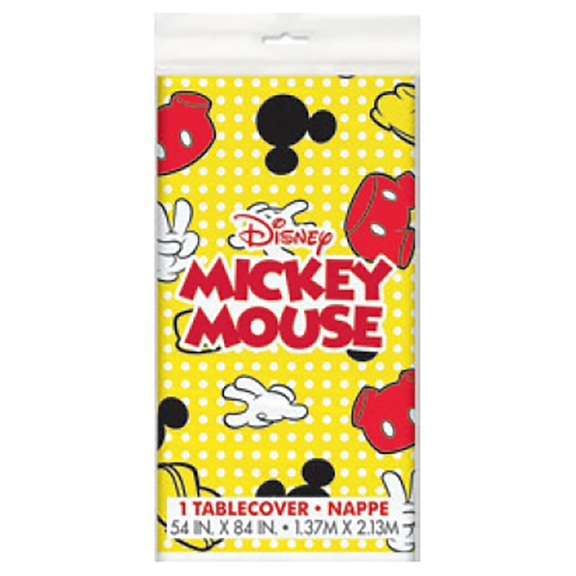 Mickey Plastic Table Cover 54x84in