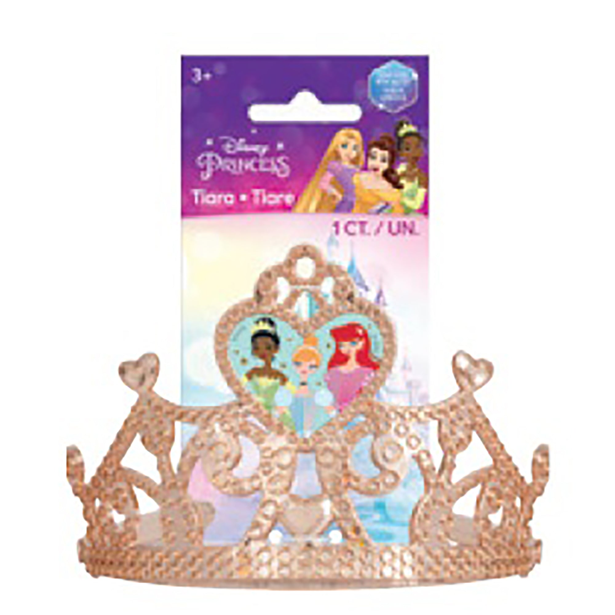 Disney Princess Gold Tiara Plastic