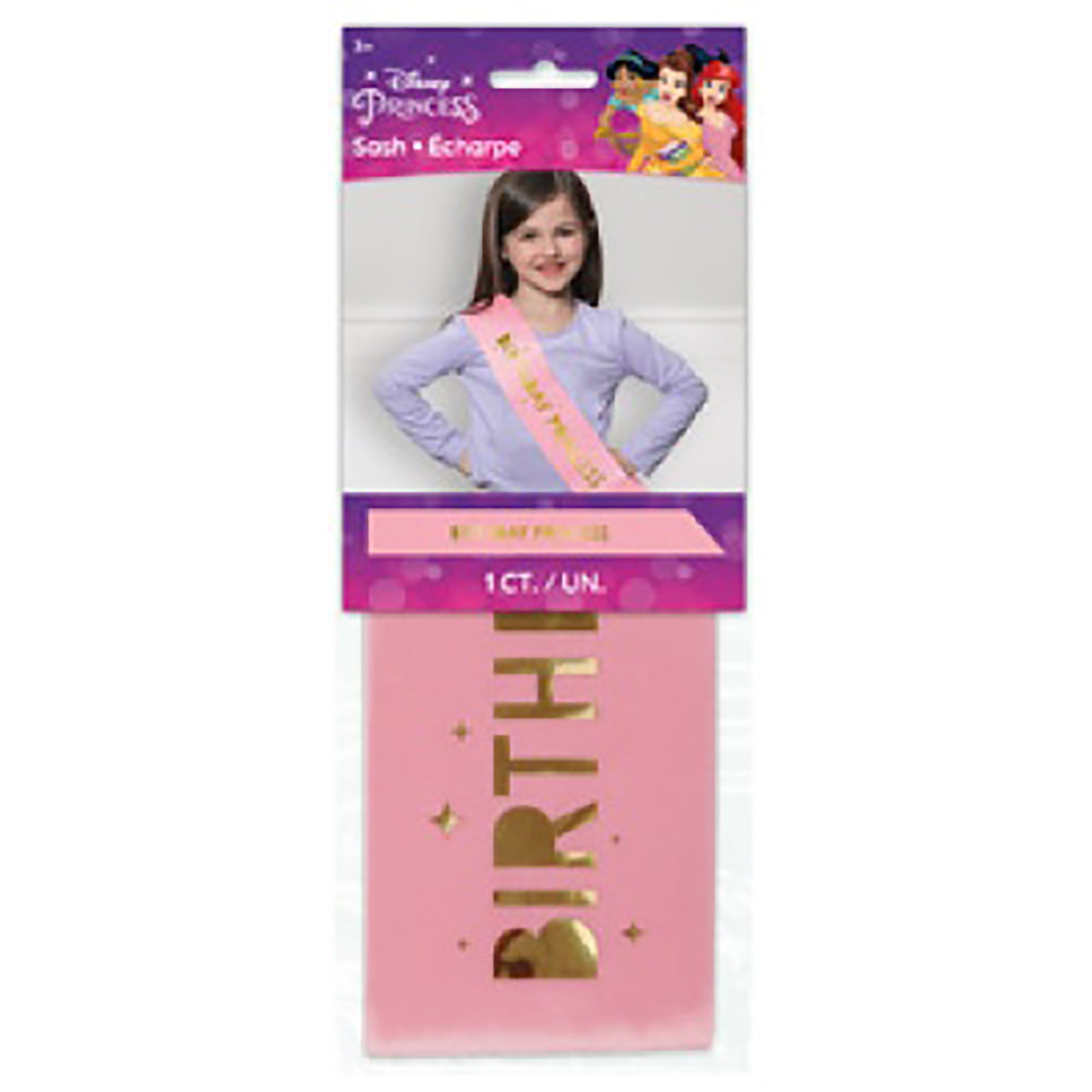 Disney Princess Satin Sash 30in