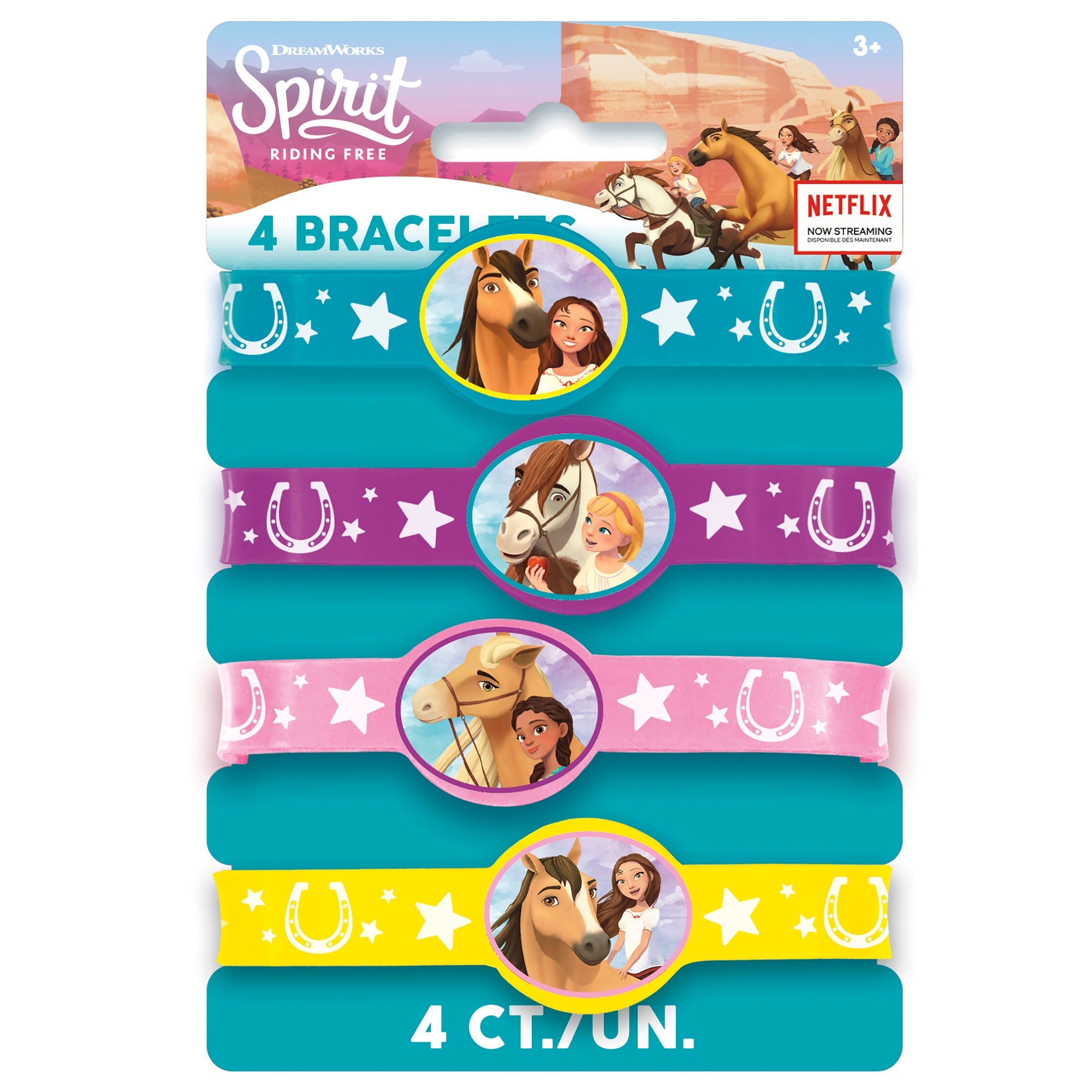 Spirit 4 Stretchy Bracelets