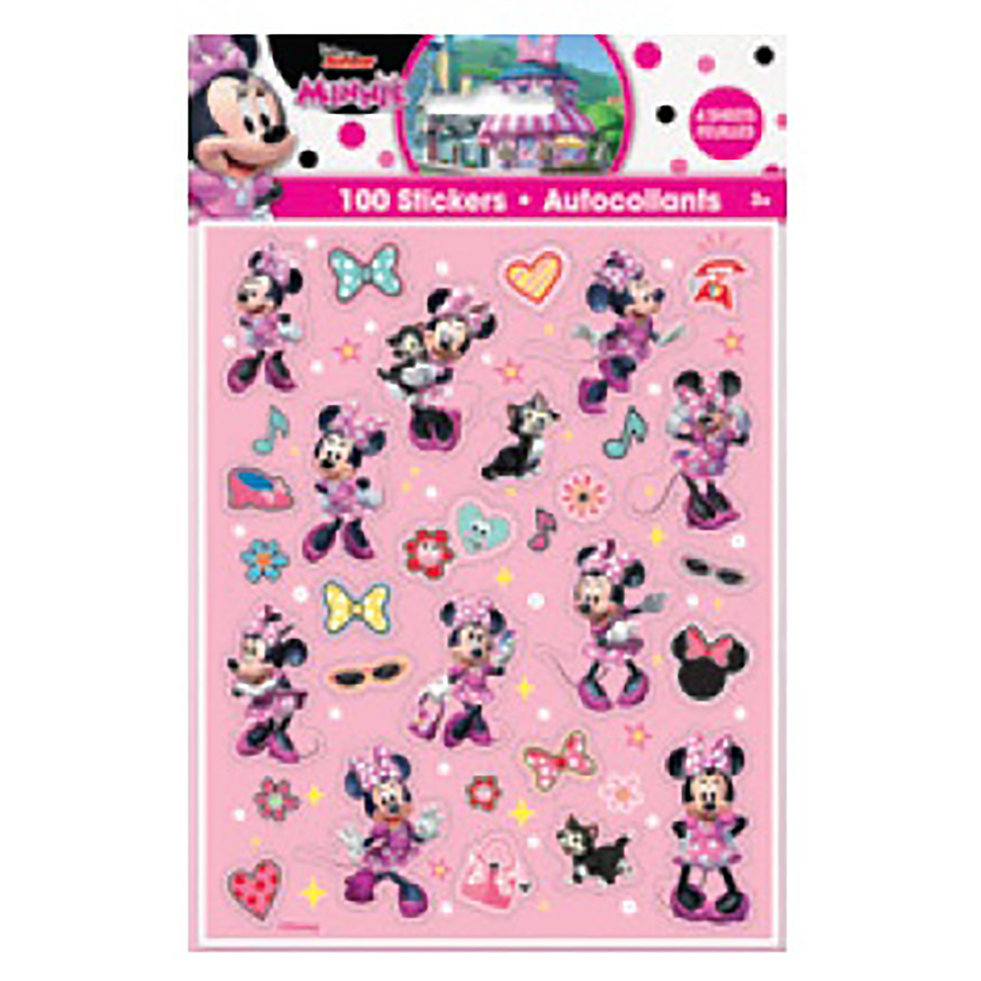 Minnie Stickers 4 Sheets