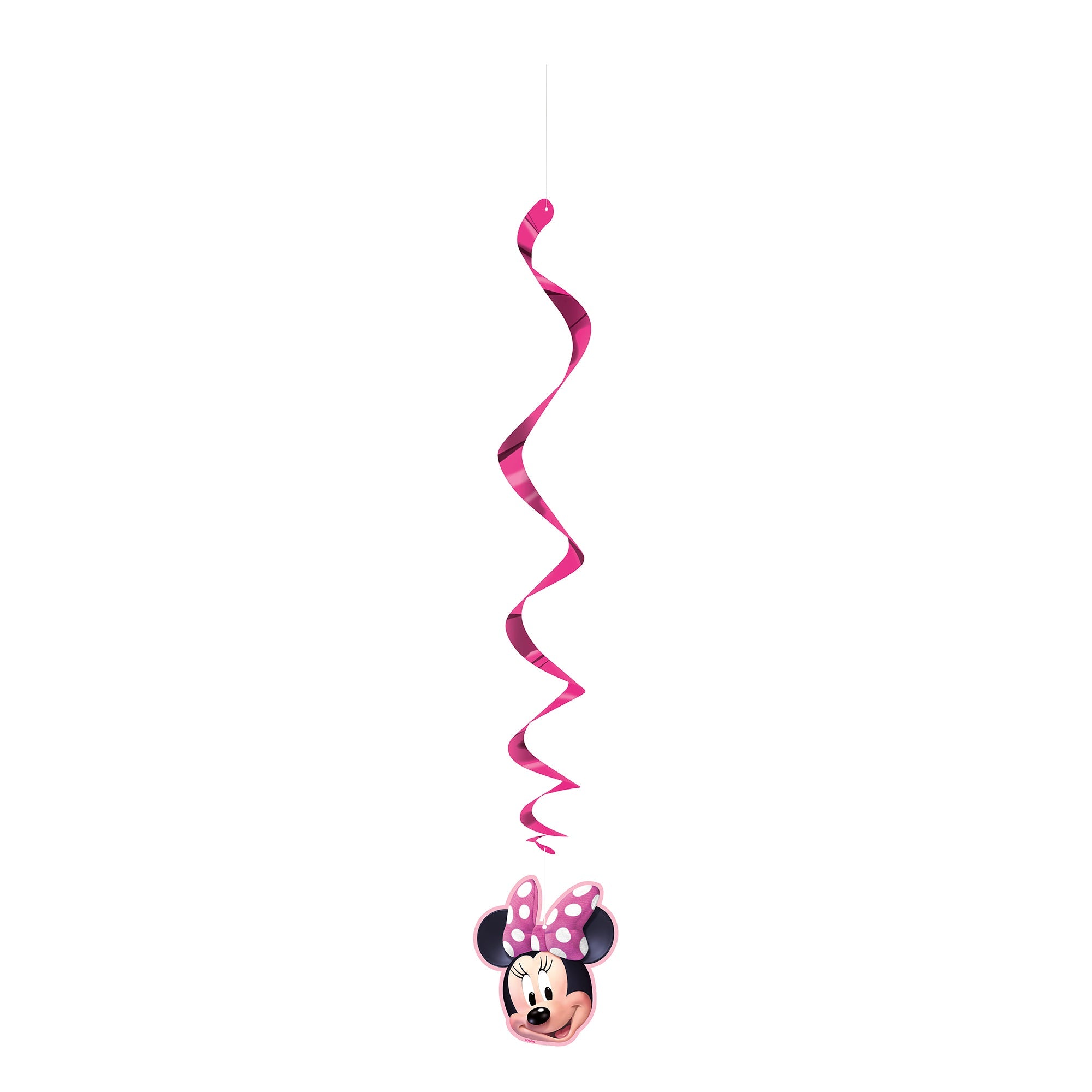 Minnie 3 Hanging Swirl Decorations 26in