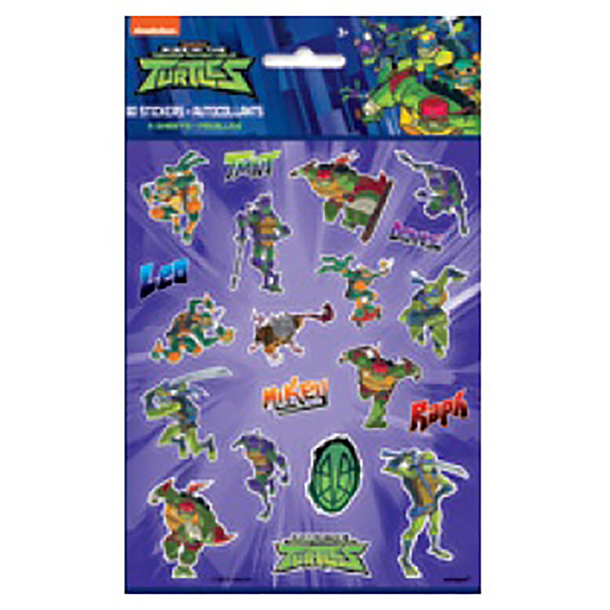 TMNT Stickers 4 Sheets