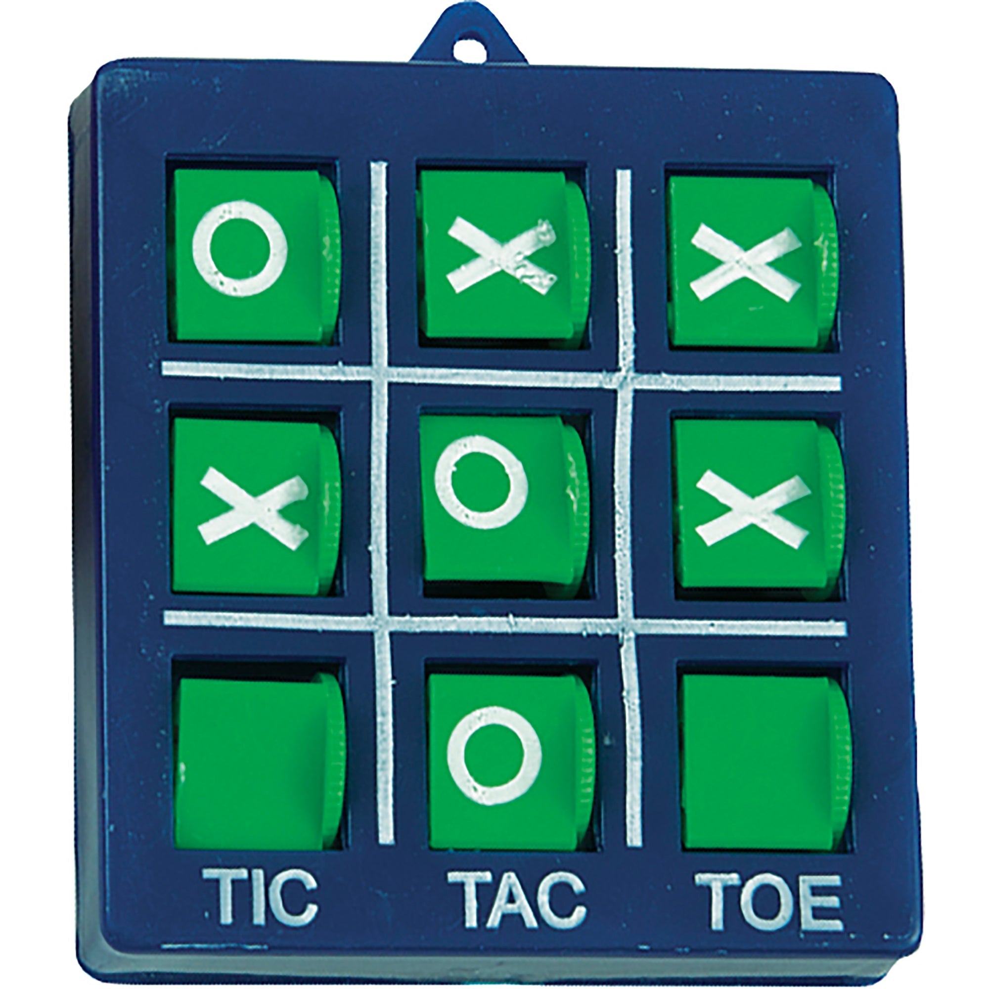 4 Tic Tac Toe Games Plastic 1.75x2in