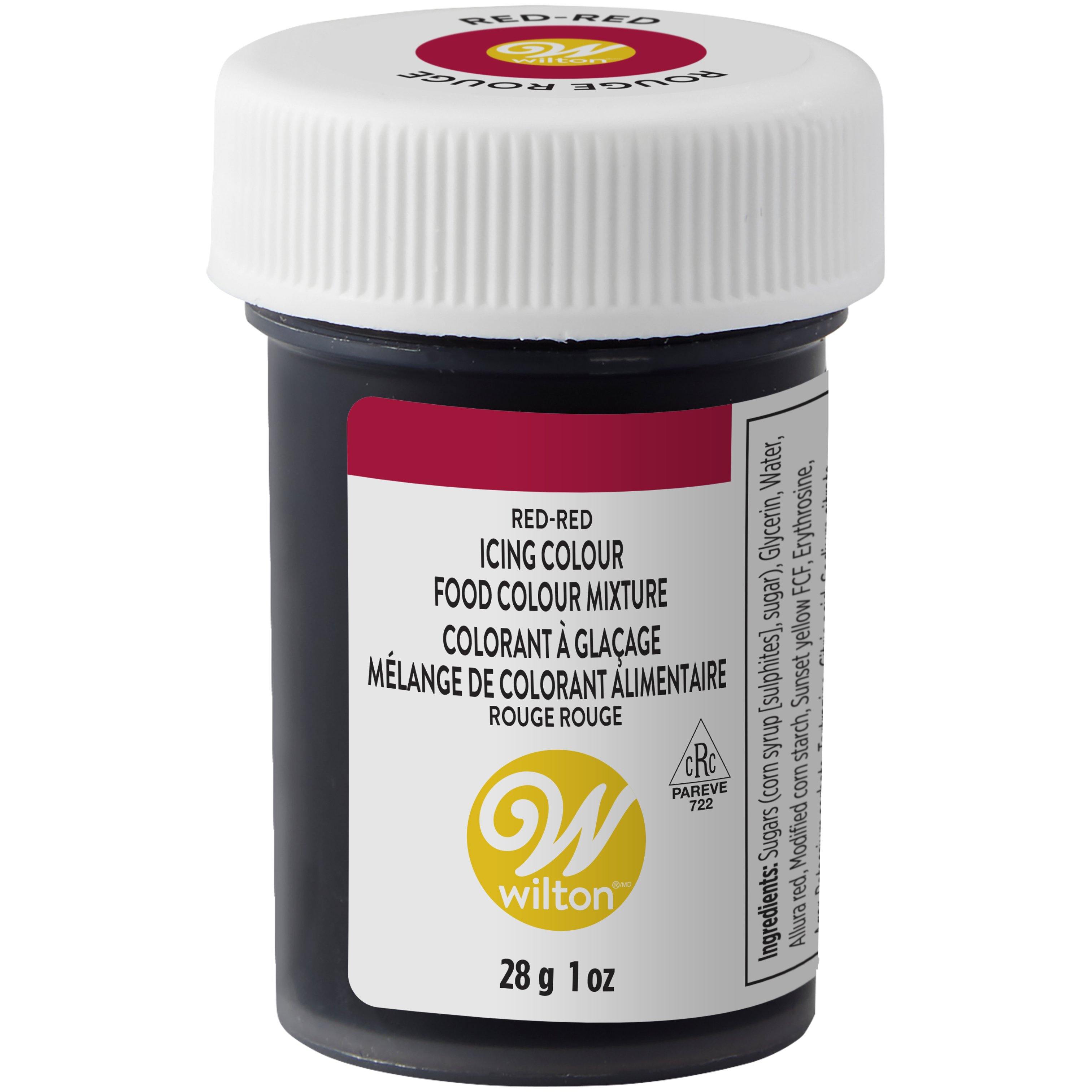 Wilton Icing Colour 1Oz Red-Red Bilin - Dollar Max Dépôt