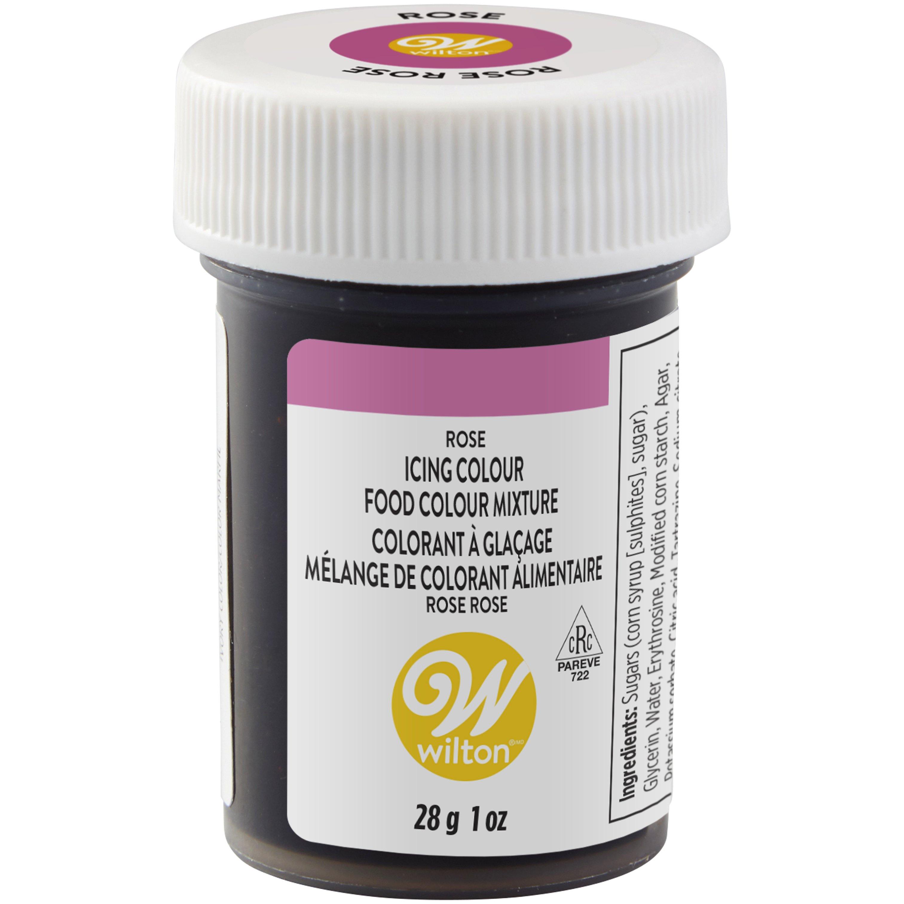 Wilton Icing Colour 1Oz Rose Bilingua - Dollar Max Dépôt