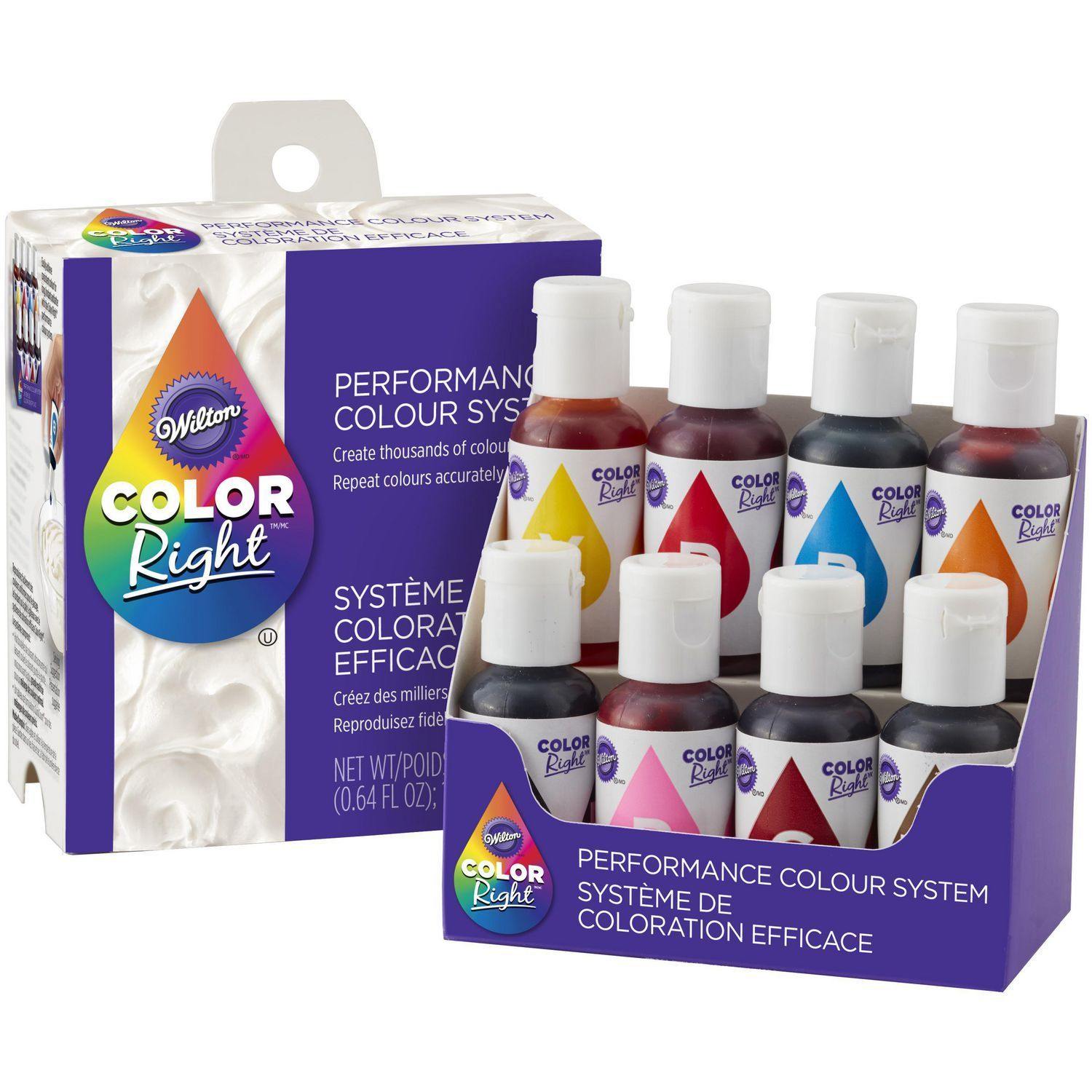 Wilton Colour Right Food Colour Kit B - Dollar Max Dépôt