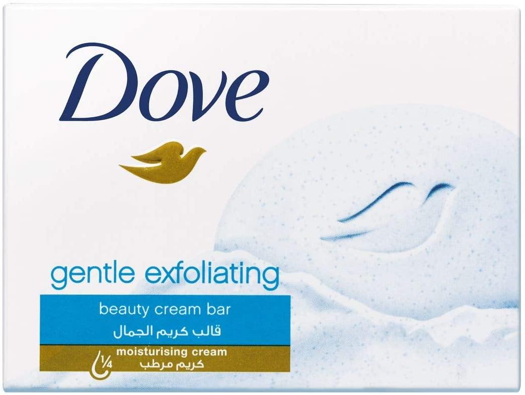 Dove Gentle Exfoliating Beauty Cream Soap Bar For Renewed Skin - Dollar Max Depot